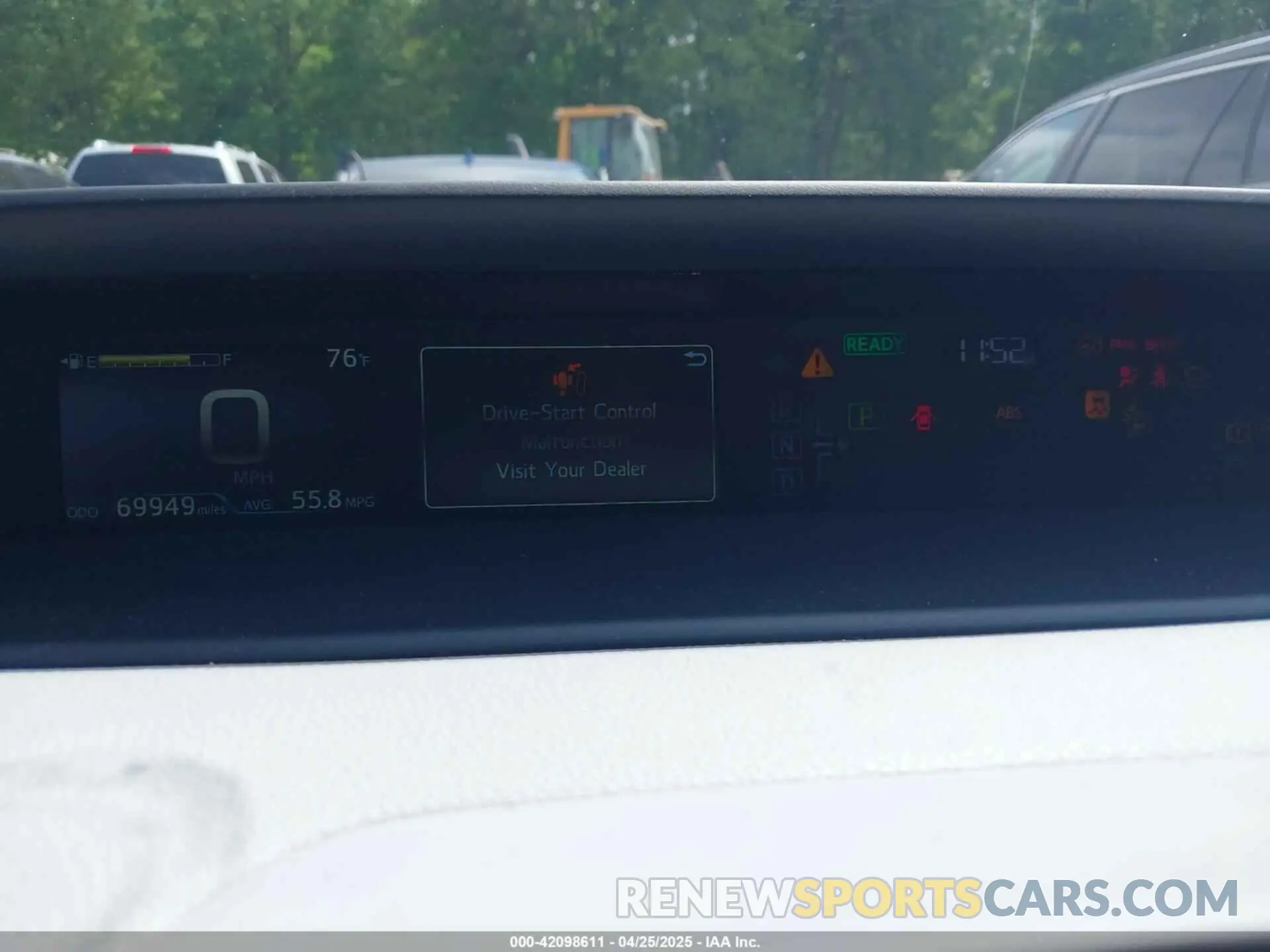 15 fotografías del automóvil dañado JTDKAMFU8N3181135 TOYOTA PRIUS 2022