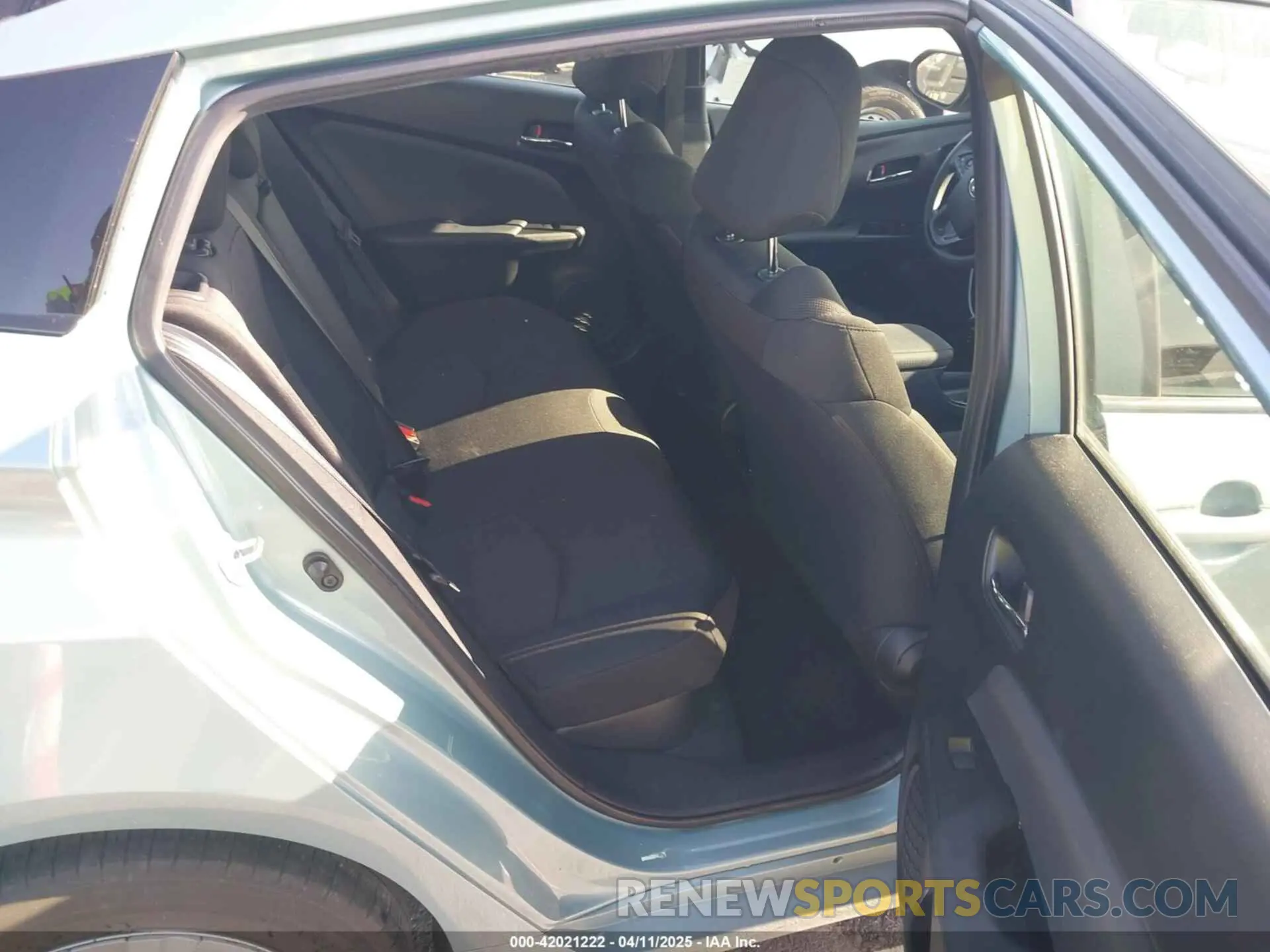 8 fotografías del automóvil dañado JTDKAMFU8N3188831 TOYOTA PRIUS 2022