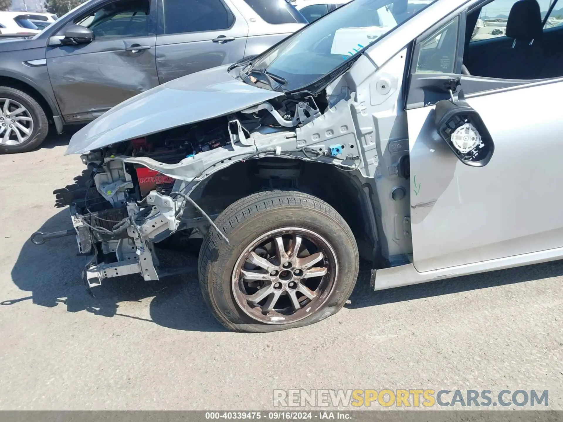 6 fotografías del automóvil dañado JTDKAMFU9N3159144 TOYOTA PRIUS 2022