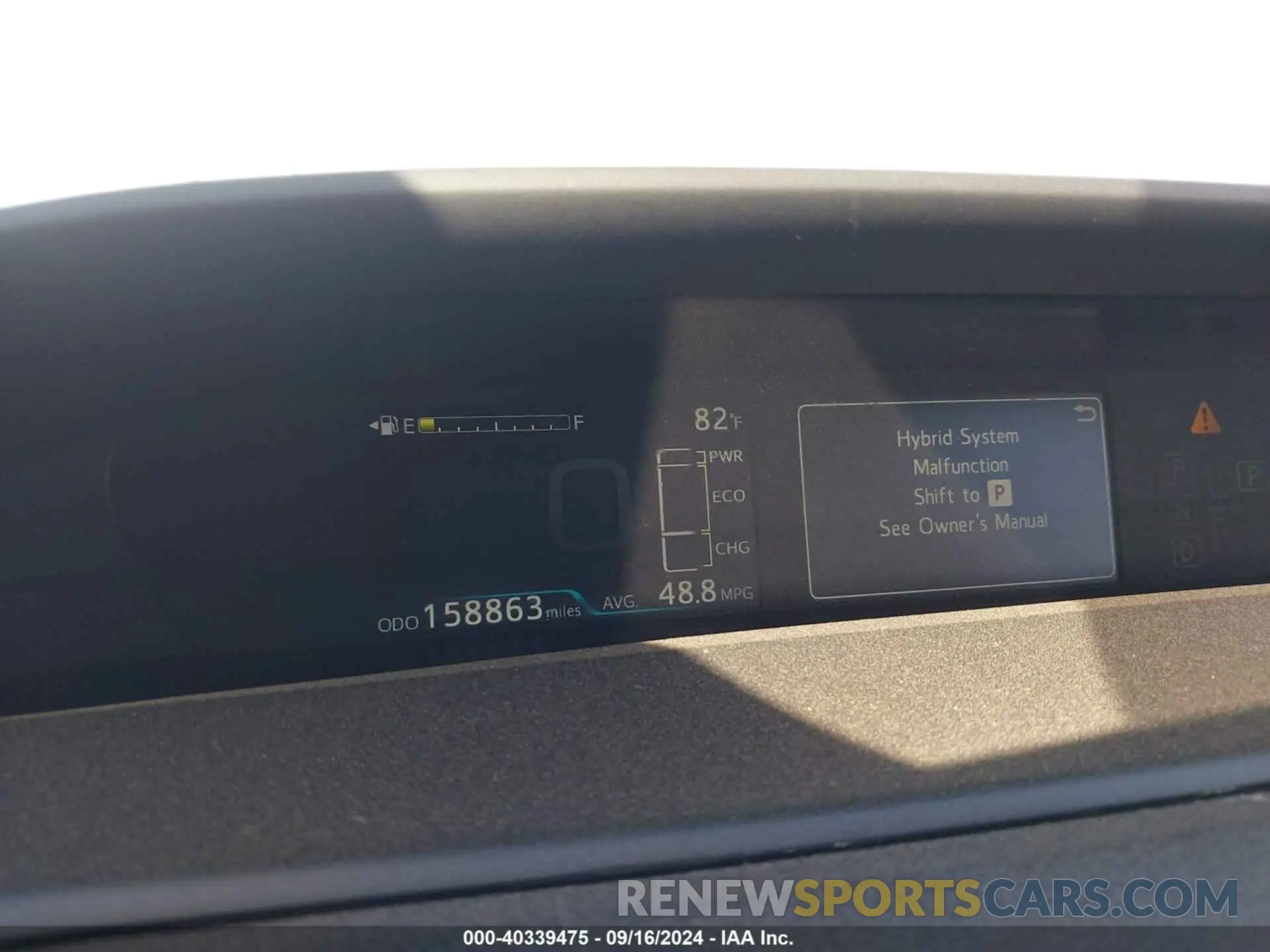 7 fotografías del automóvil dañado JTDKAMFU9N3159144 TOYOTA PRIUS 2022