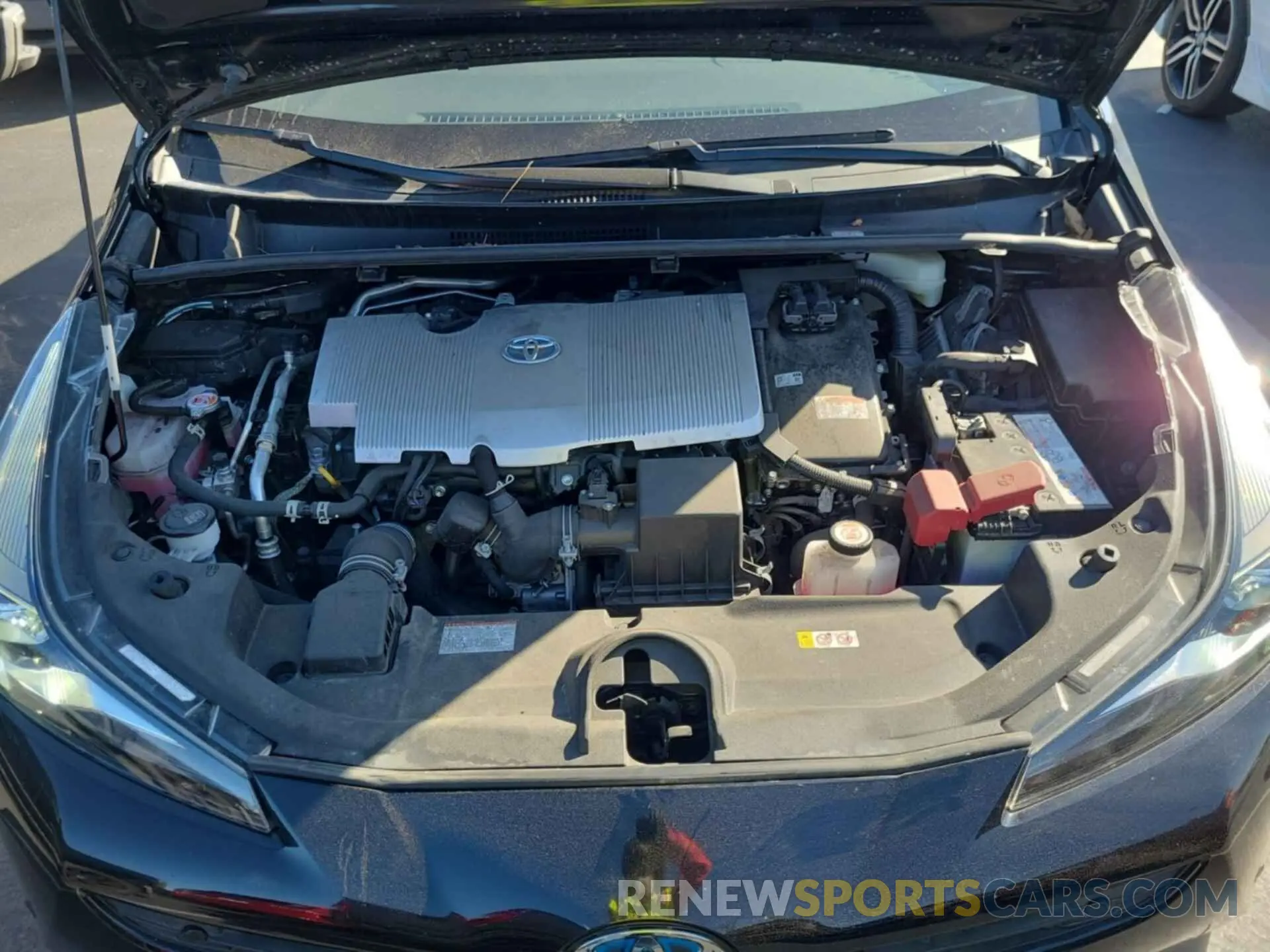 28 fotografías del automóvil dañado JTDKAMFU9N3159791 TOYOTA PRIUS 2022