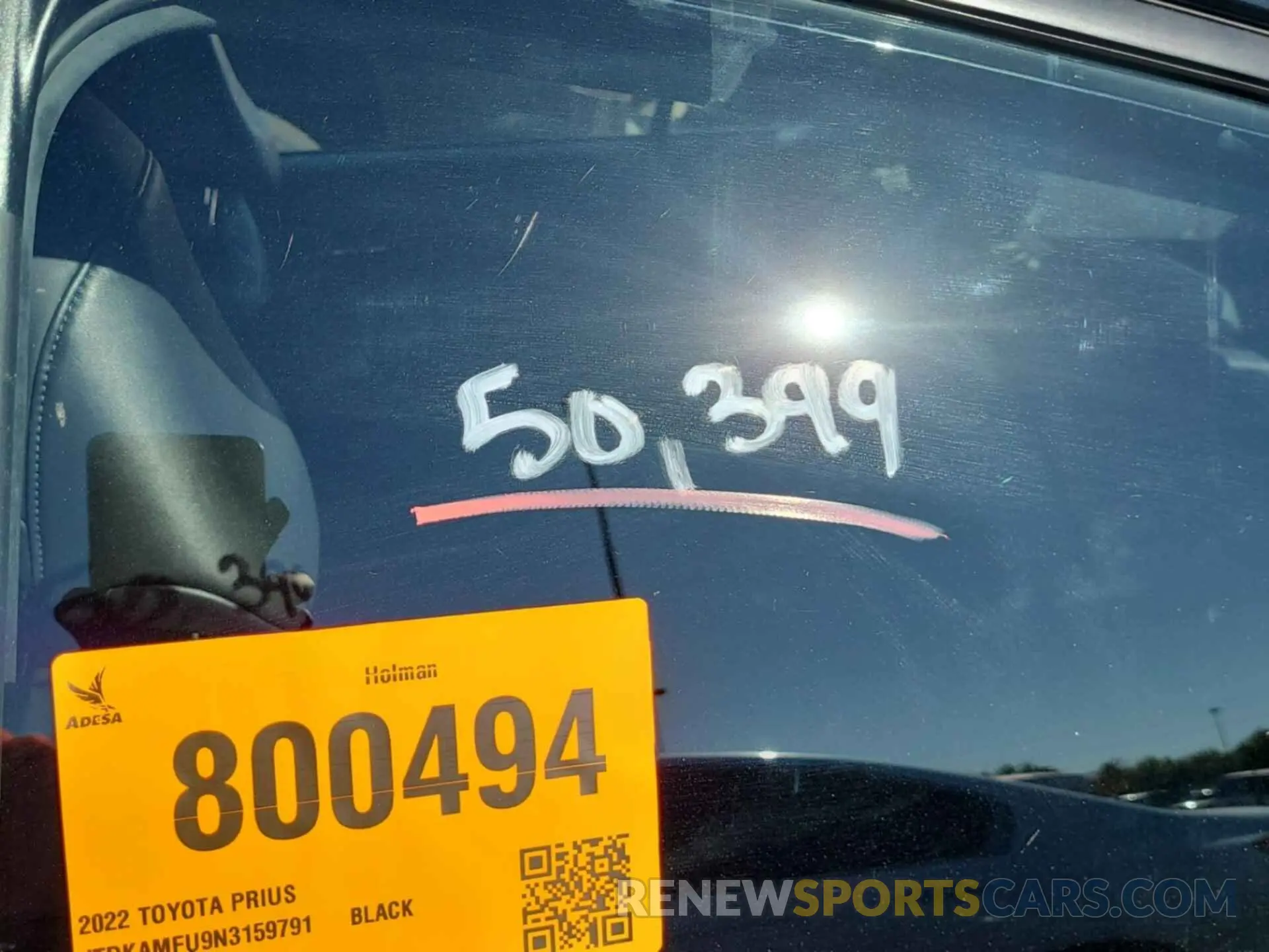 43 fotografías del automóvil dañado JTDKAMFU9N3159791 TOYOTA PRIUS 2022
