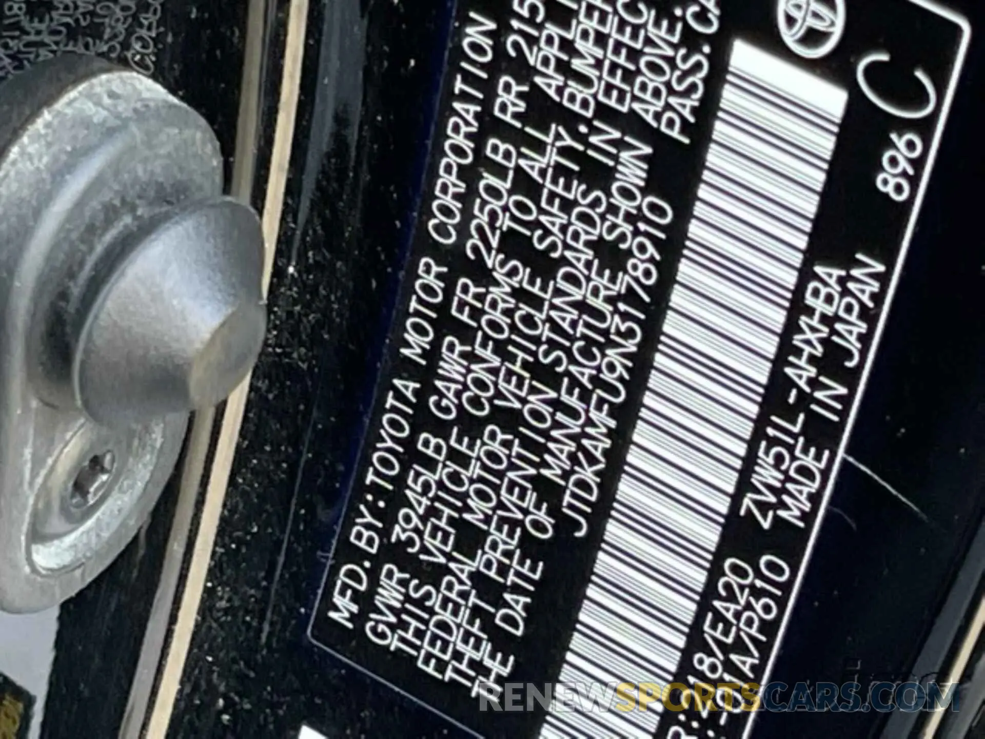 12 fotografías del automóvil dañado JTDKAMFU9N3178910 TOYOTA PRIUS 2022