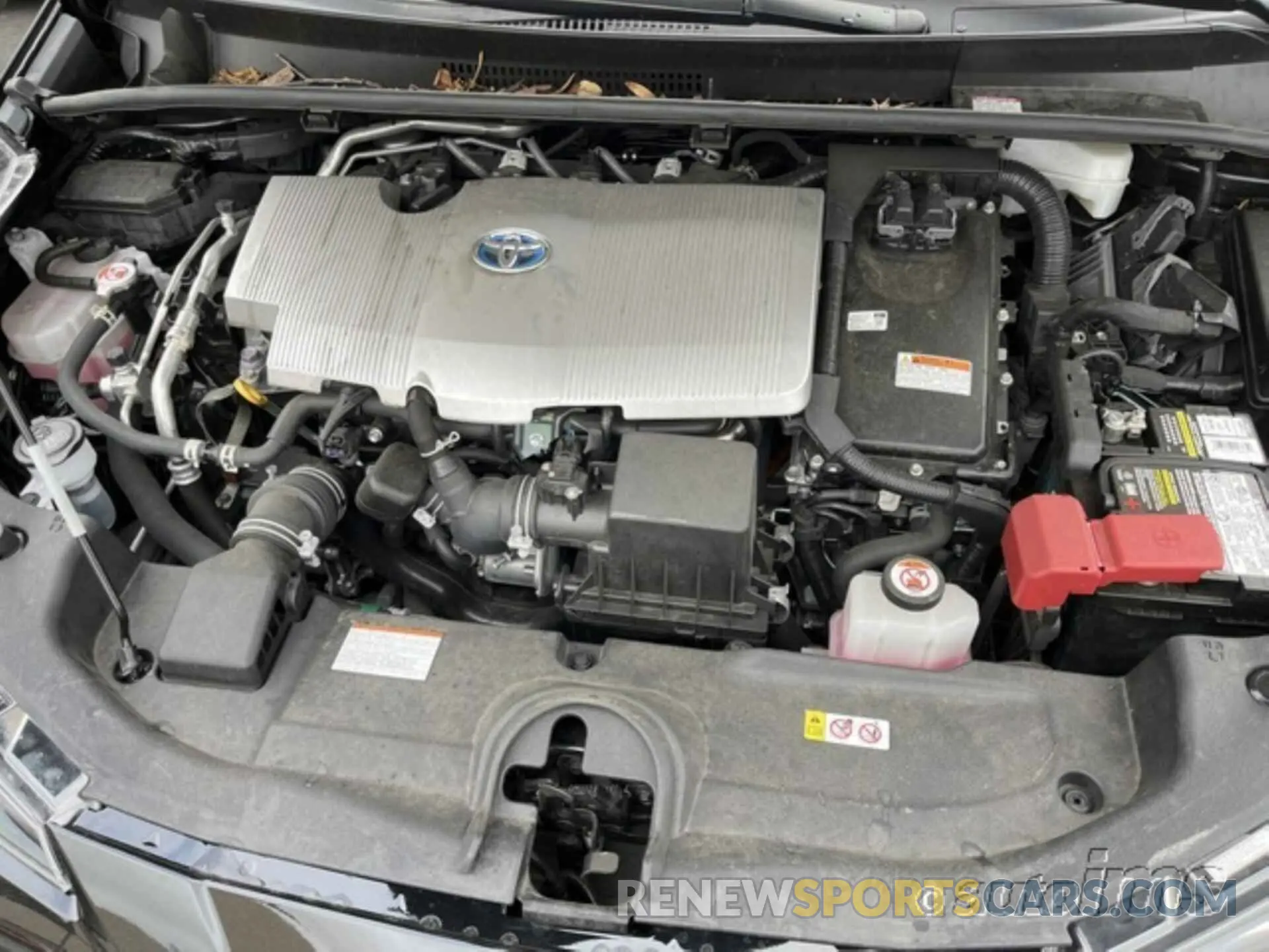 11 fotografías del automóvil dañado JTDKAMFU9N3180284 TOYOTA PRIUS 2022
