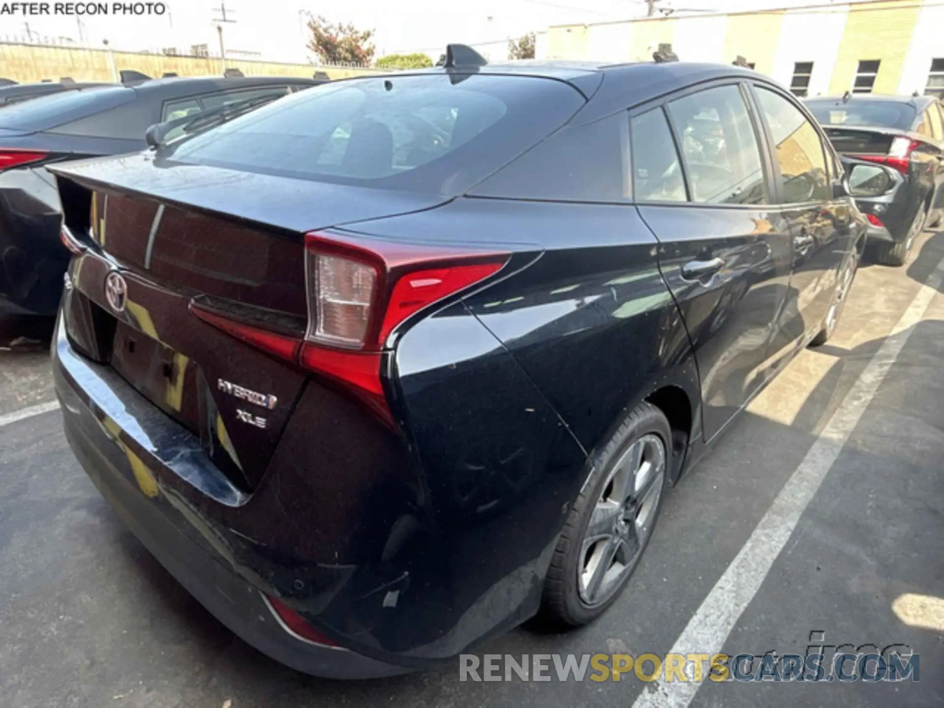 6 fotografías del automóvil dañado JTDKAMFU9N3180284 TOYOTA PRIUS 2022