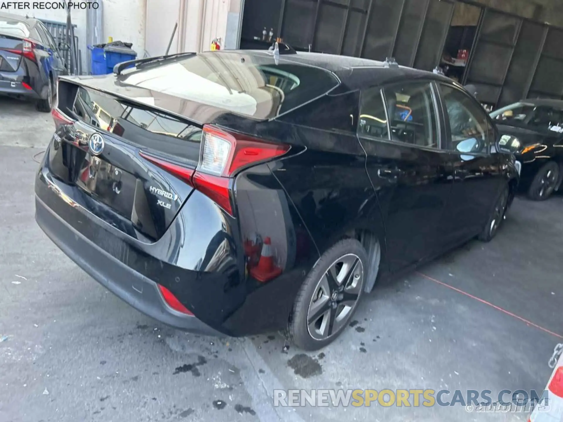 6 fotografías del automóvil dañado JTDKAMFUXN3161159 TOYOTA PRIUS 2022