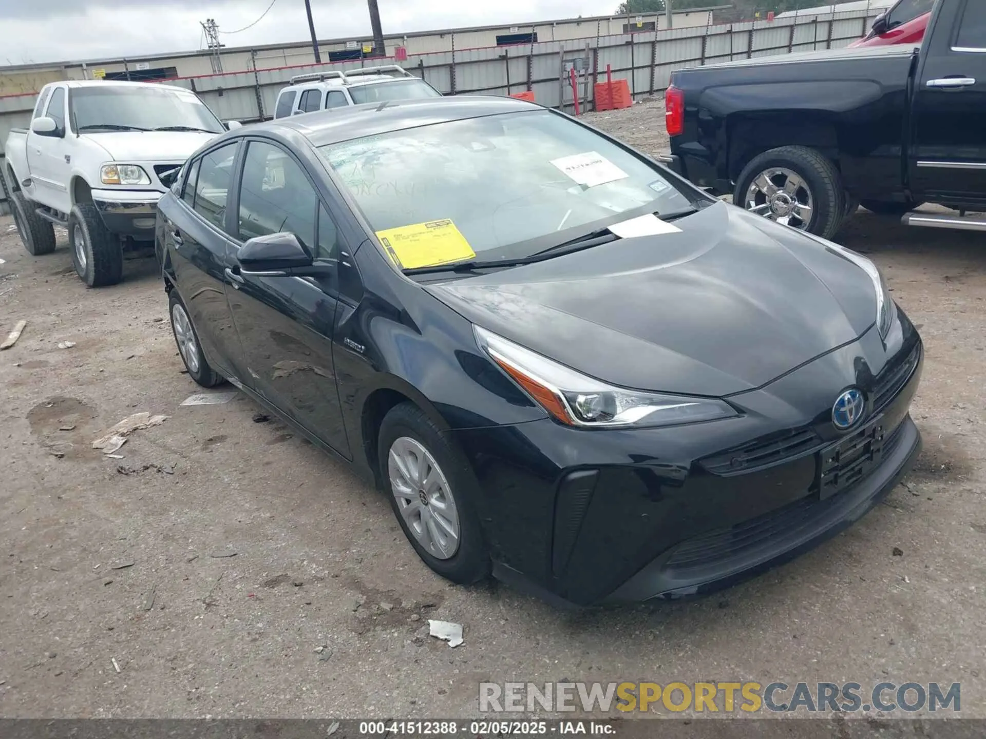 1 fotografías del automóvil dañado JTDKAMFUXN3164174 TOYOTA PRIUS 2022