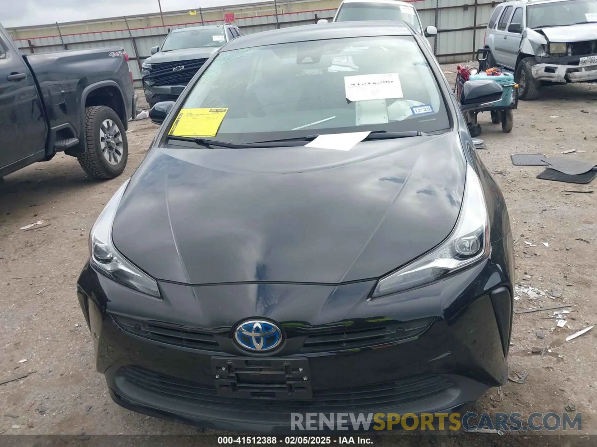 13 fotografías del automóvil dañado JTDKAMFUXN3164174 TOYOTA PRIUS 2022