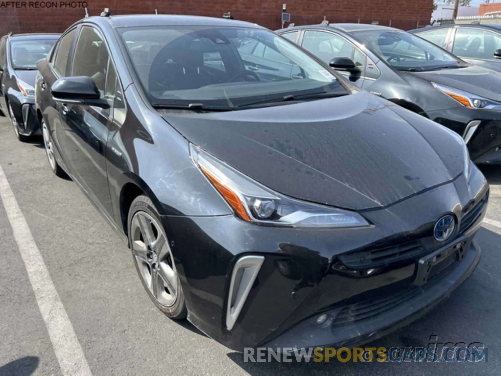 5 fotografías del automóvil dañado JTDKAMFUXN3180181 TOYOTA PRIUS 2022