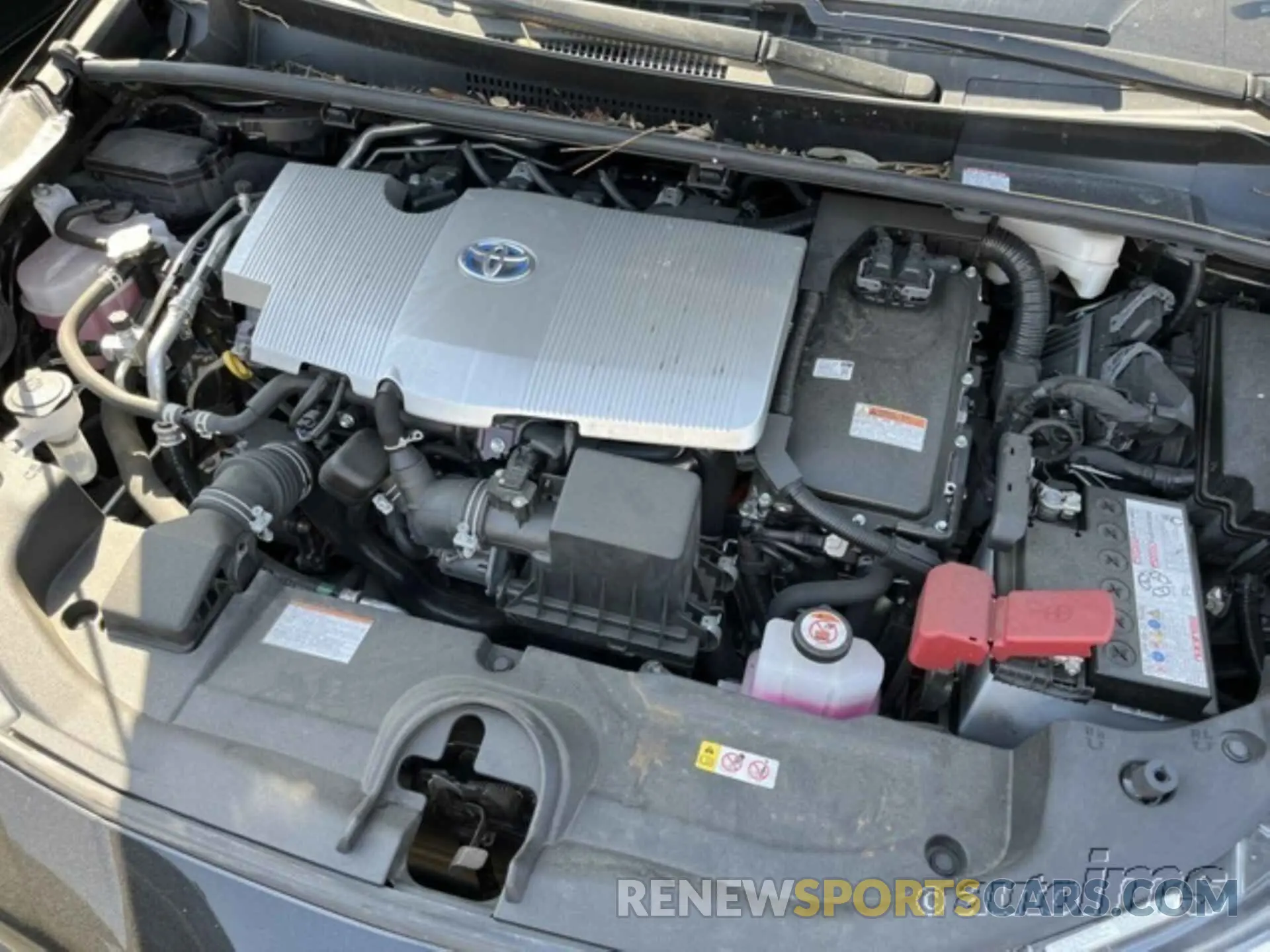7 fotografías del automóvil dañado JTDKAMFUXN3180343 TOYOTA PRIUS 2022