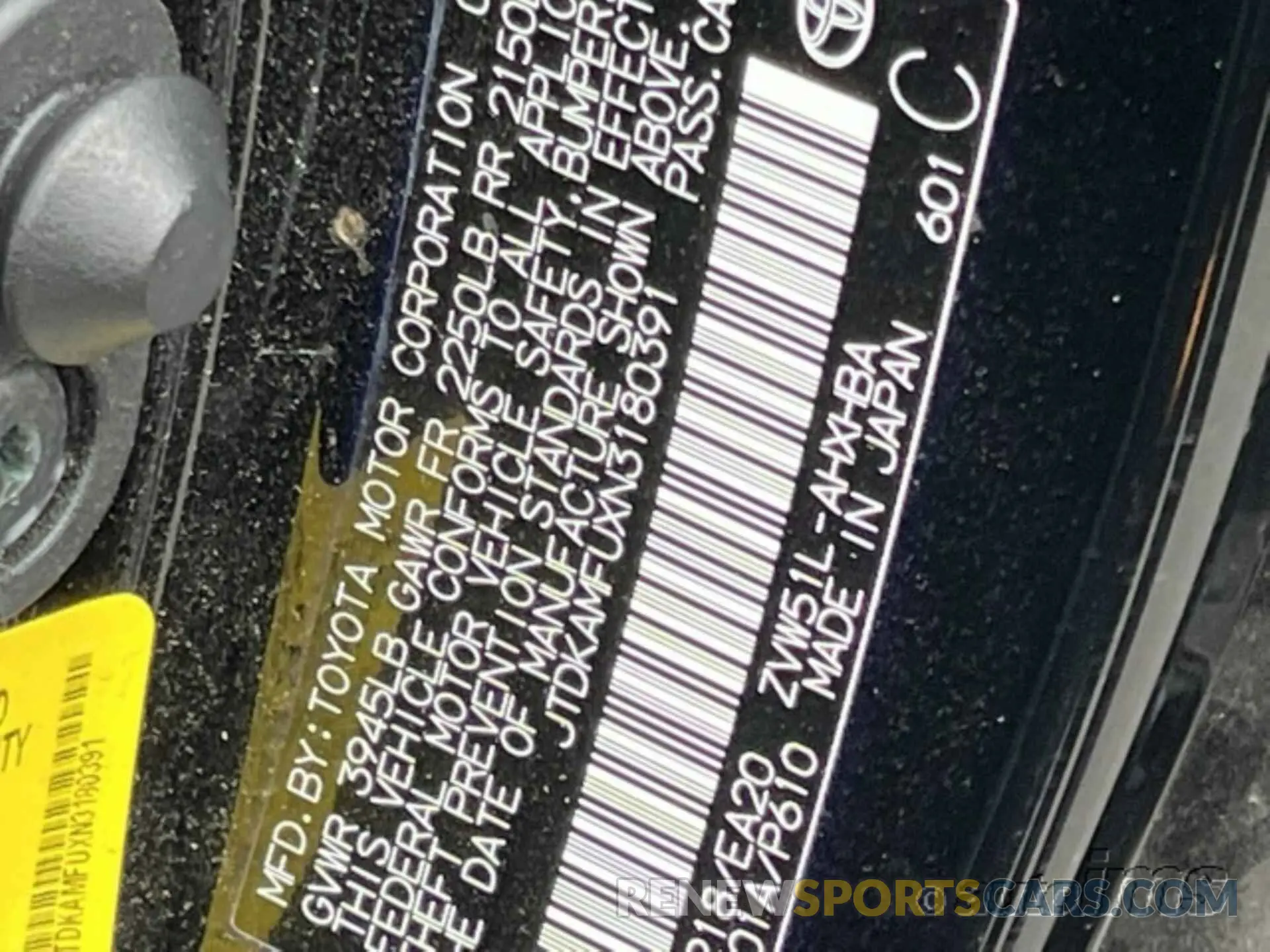 1 fotografías del automóvil dañado JTDKAMFUXN3180391 TOYOTA PRIUS 2022