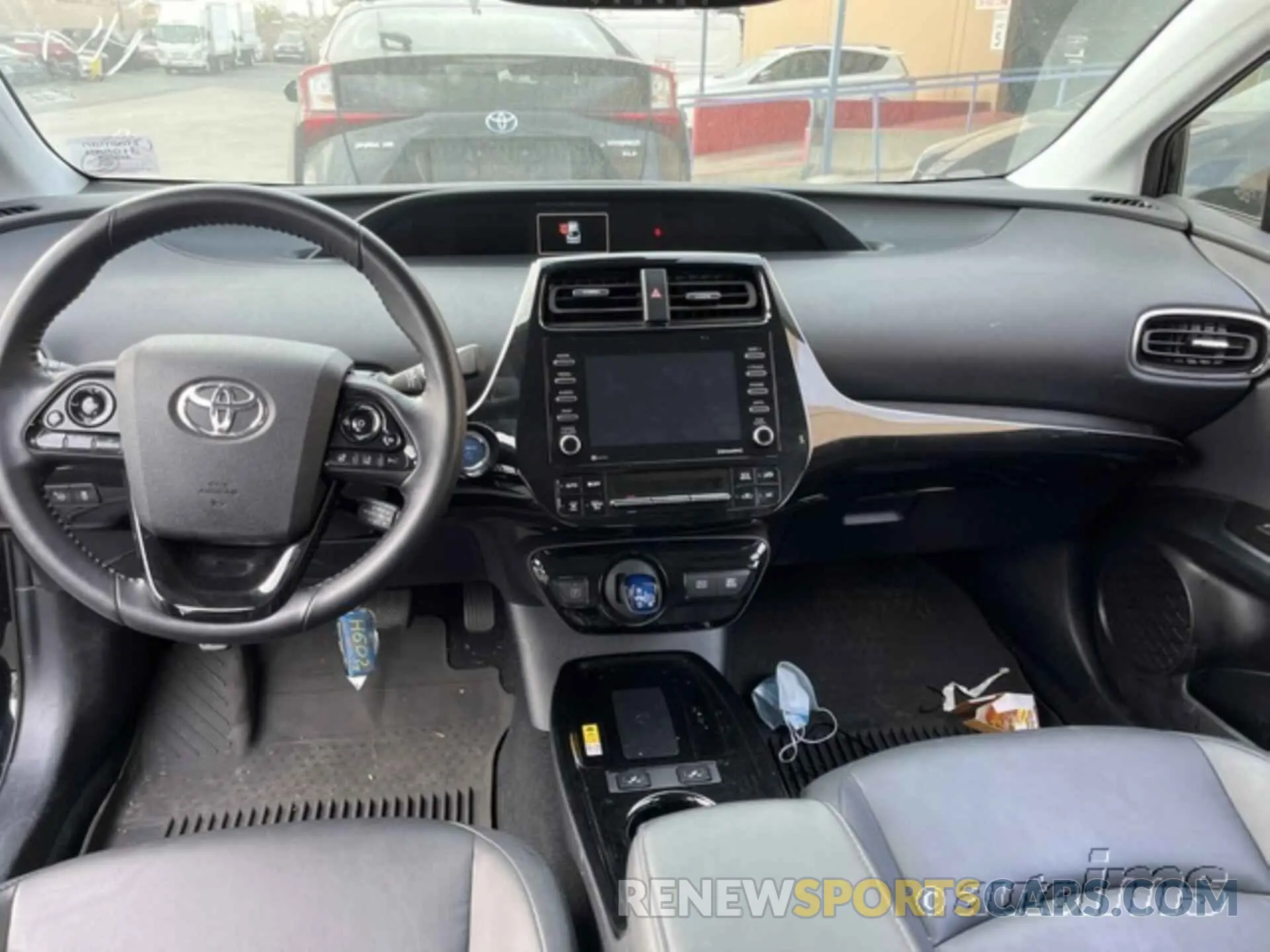 13 fotografías del automóvil dañado JTDKAMFUXN3180391 TOYOTA PRIUS 2022
