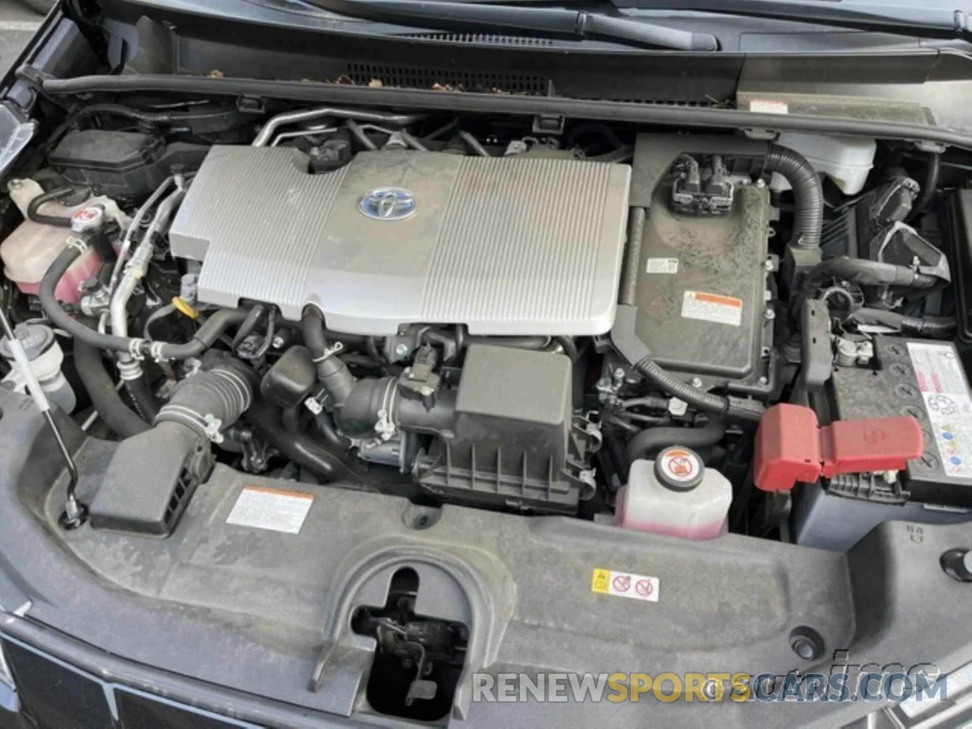 6 fotografías del automóvil dañado JTDKAMFUXN3180391 TOYOTA PRIUS 2022