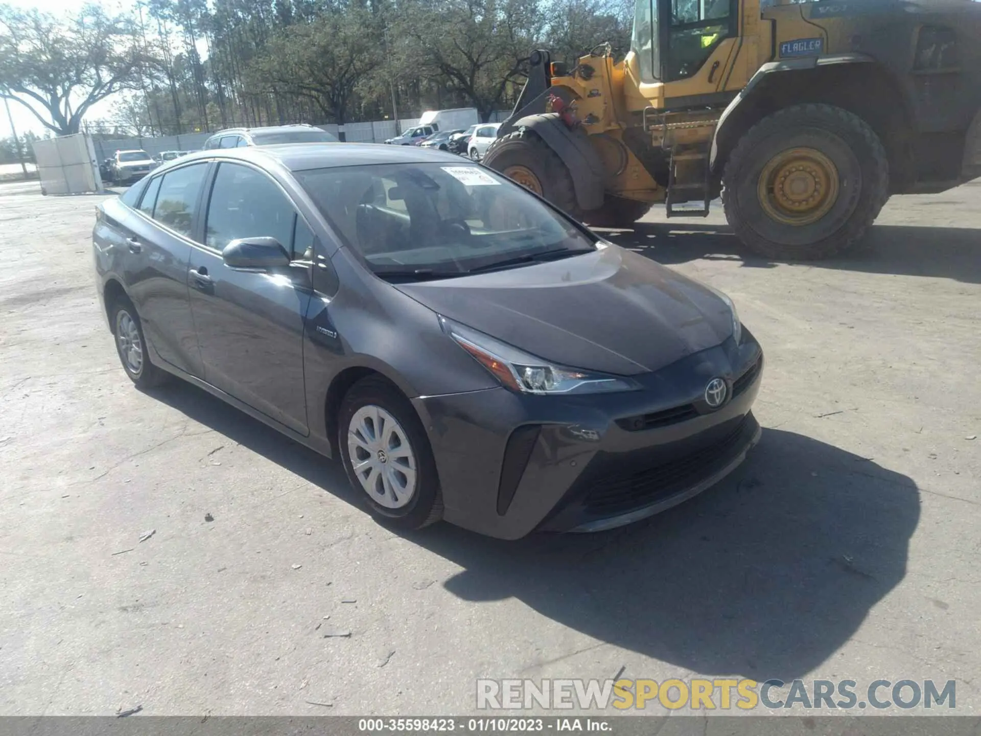 1 fotografías del automóvil dañado JTDKAMFUXN3182352 TOYOTA PRIUS 2022