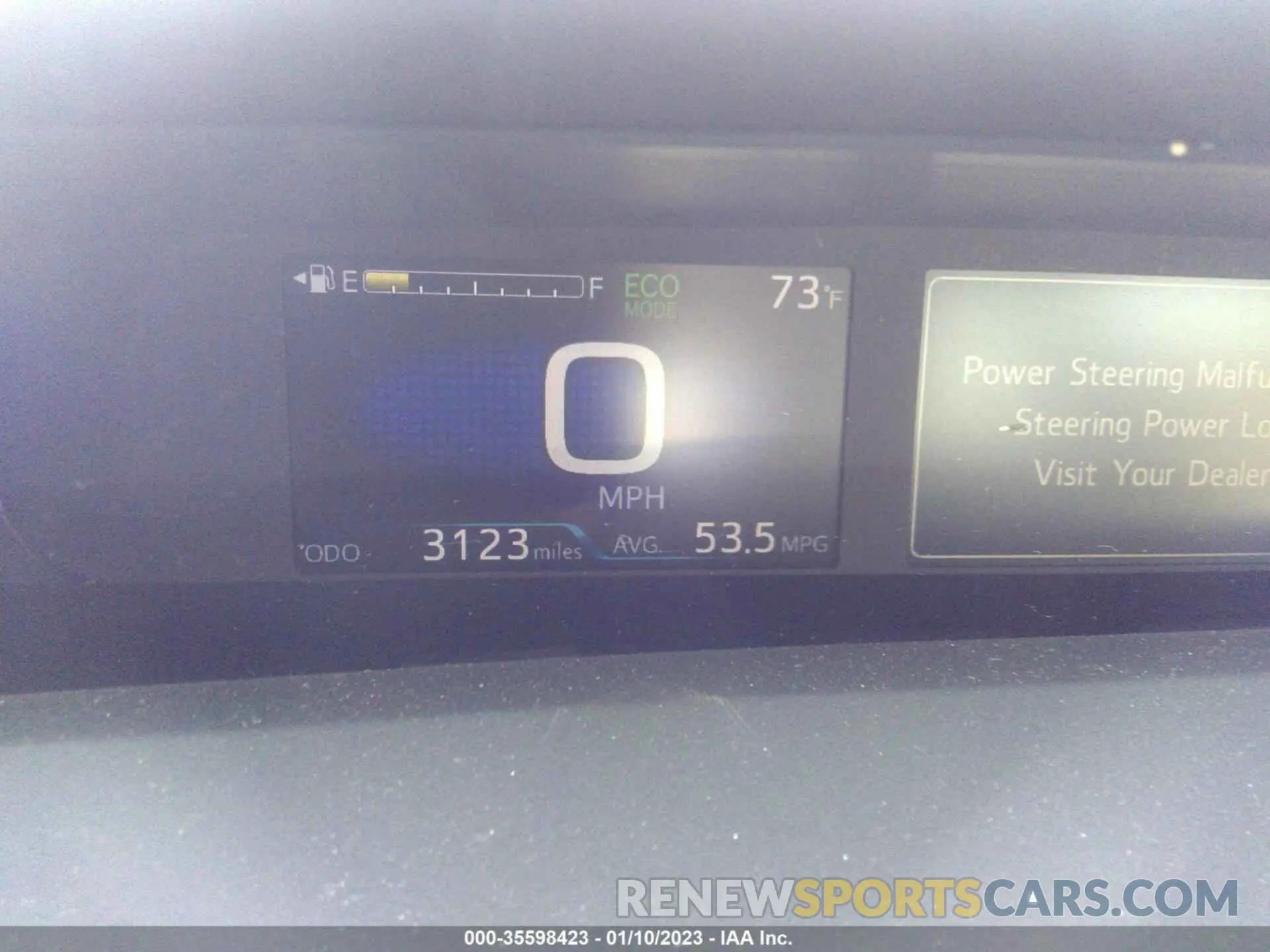7 fotografías del automóvil dañado JTDKAMFUXN3182352 TOYOTA PRIUS 2022
