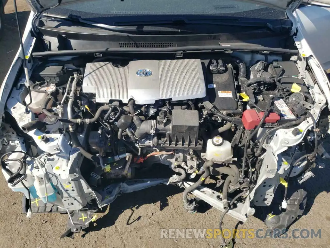 11 fotografías del automóvil dañado JTDL9MFU0N3034787 TOYOTA PRIUS 2022