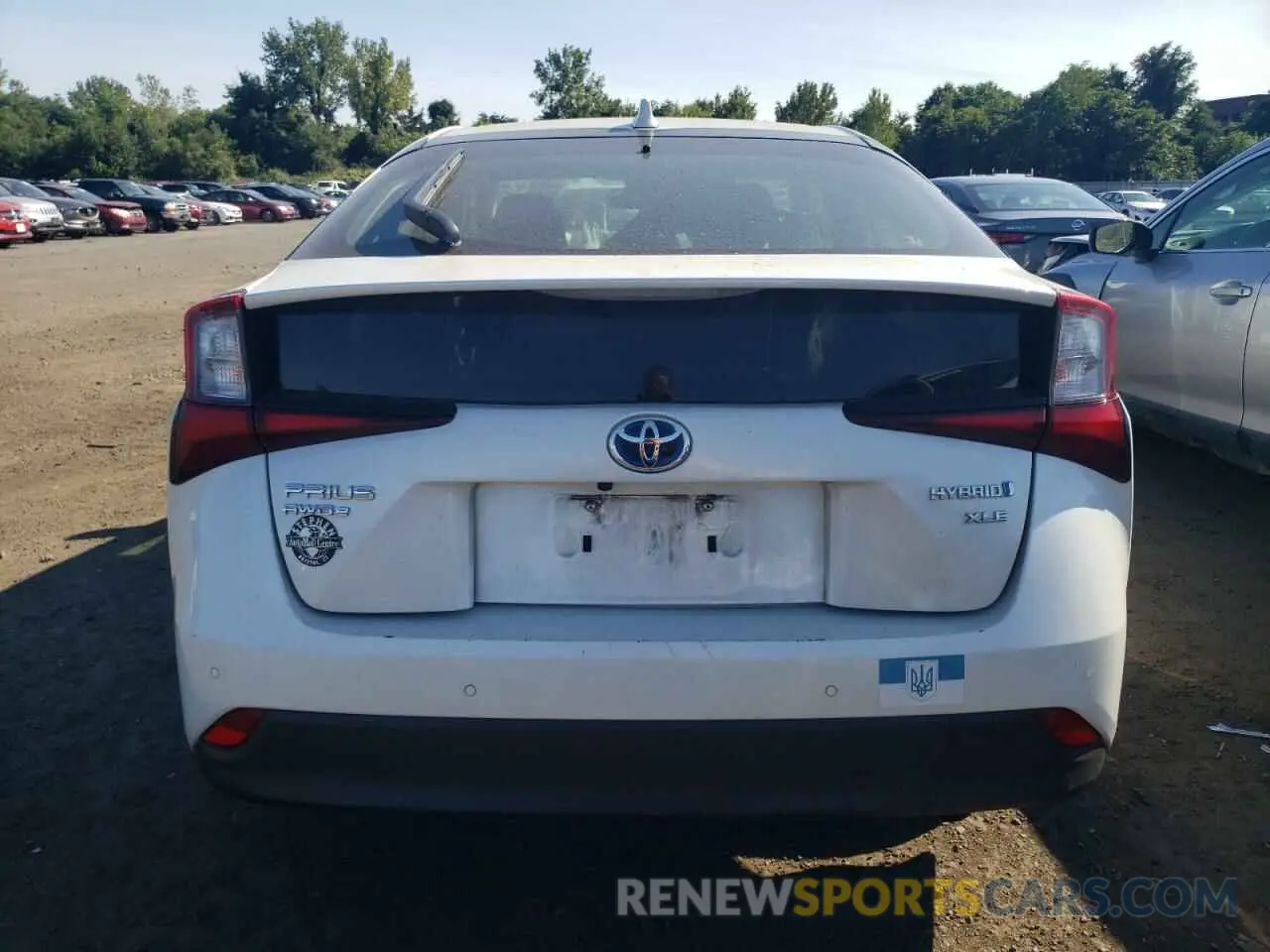 6 fotografías del automóvil dañado JTDL9MFU0N3034787 TOYOTA PRIUS 2022