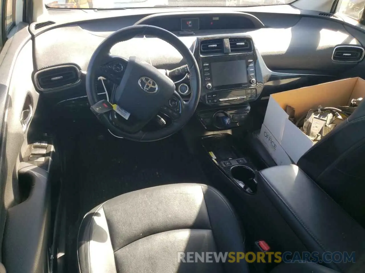 8 fotografías del automóvil dañado JTDL9MFU0N3034787 TOYOTA PRIUS 2022