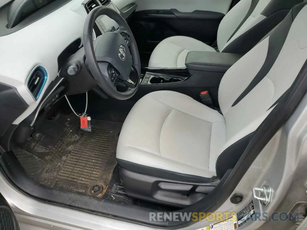 7 fotografías del automóvil dañado JTDL9MFU0N3035910 TOYOTA PRIUS 2022