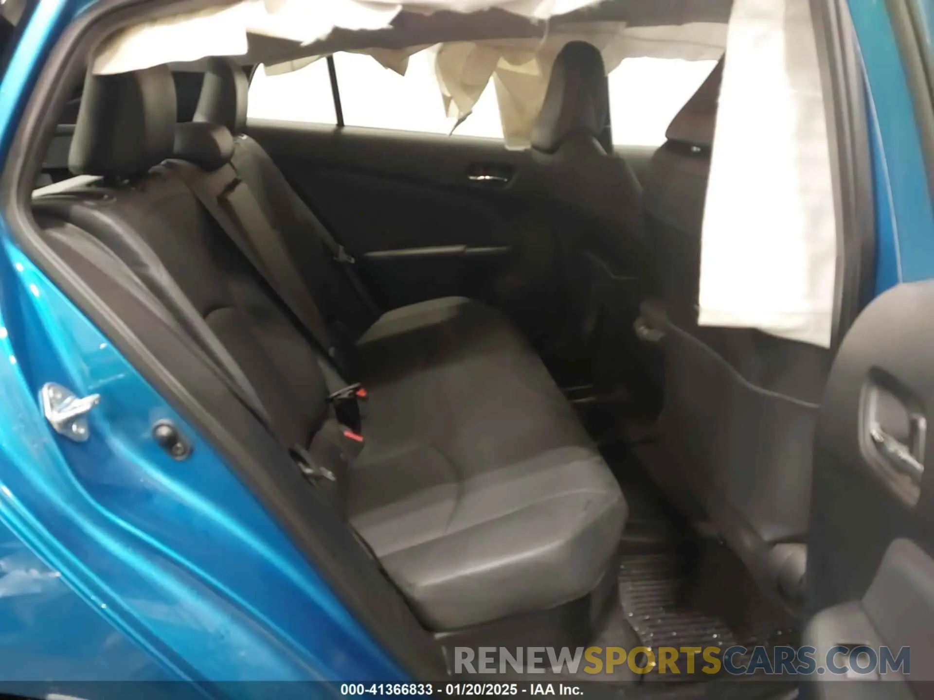 8 fotografías del automóvil dañado JTDL9MFU0N3039049 TOYOTA PRIUS 2022