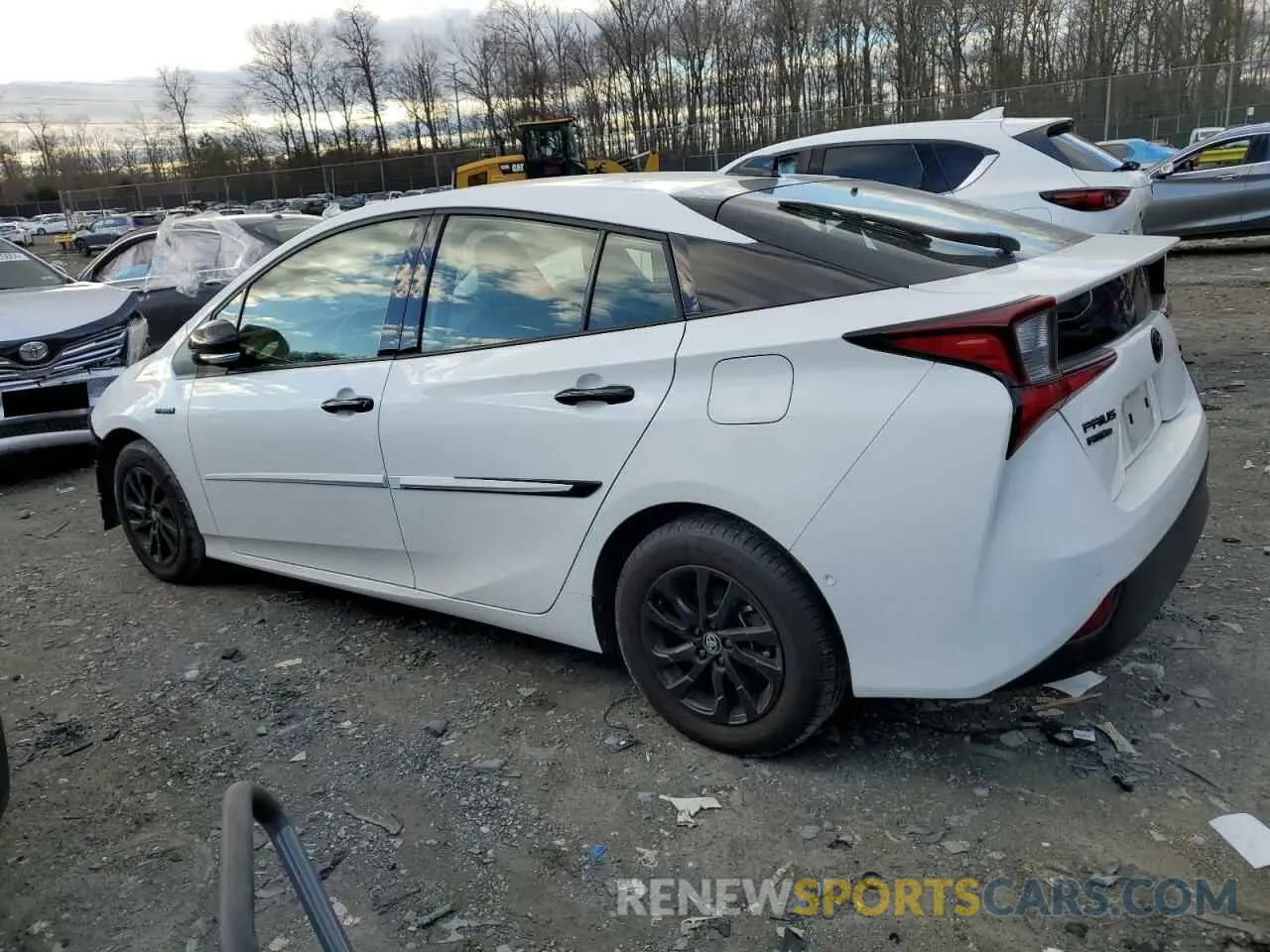 2 fotografías del automóvil dañado JTDL9MFU1N3034829 TOYOTA PRIUS 2022