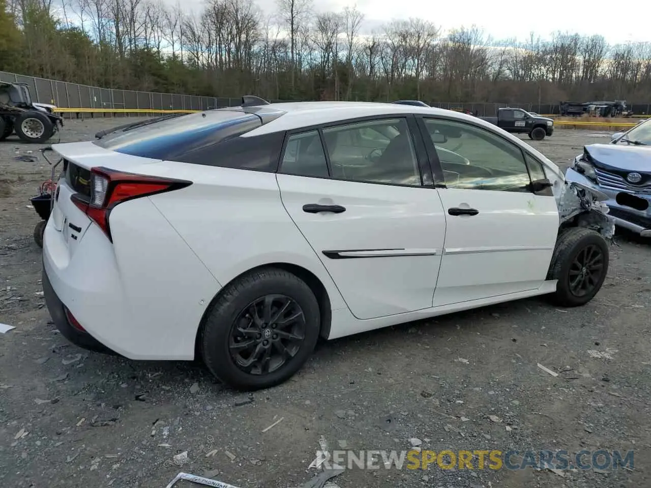 3 fotografías del automóvil dañado JTDL9MFU1N3034829 TOYOTA PRIUS 2022