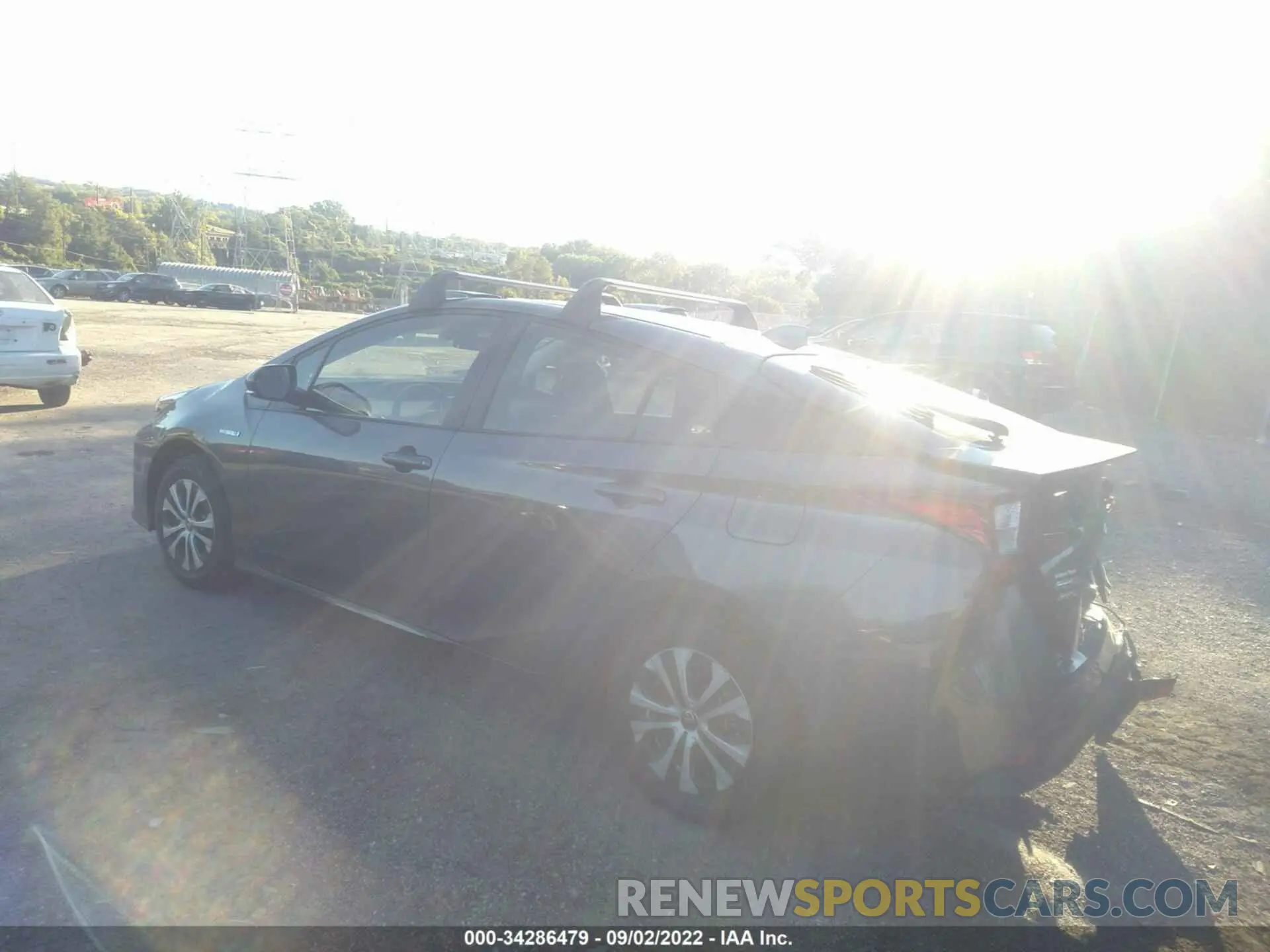 3 fotografías del automóvil dañado JTDL9MFU2N3038954 TOYOTA PRIUS 2022