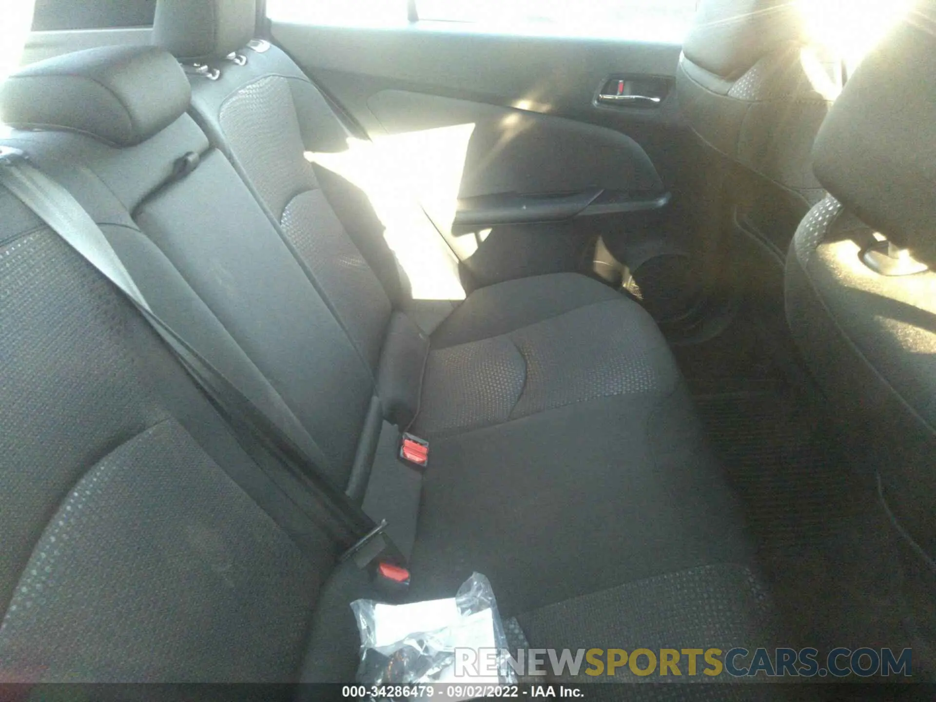 8 fotografías del automóvil dañado JTDL9MFU2N3038954 TOYOTA PRIUS 2022