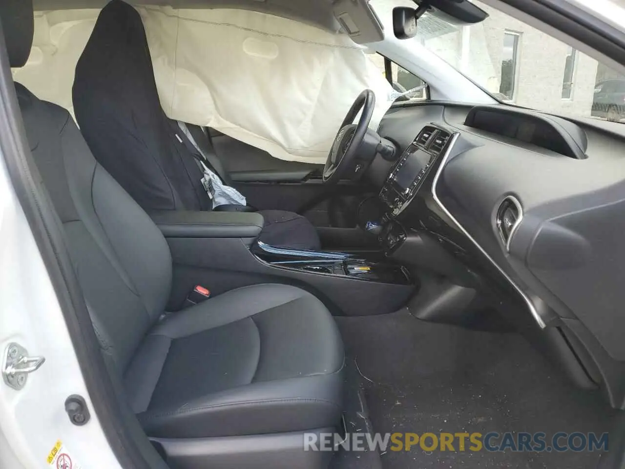 7 fotografías del automóvil dañado JTDL9MFU3N3036968 TOYOTA PRIUS 2022