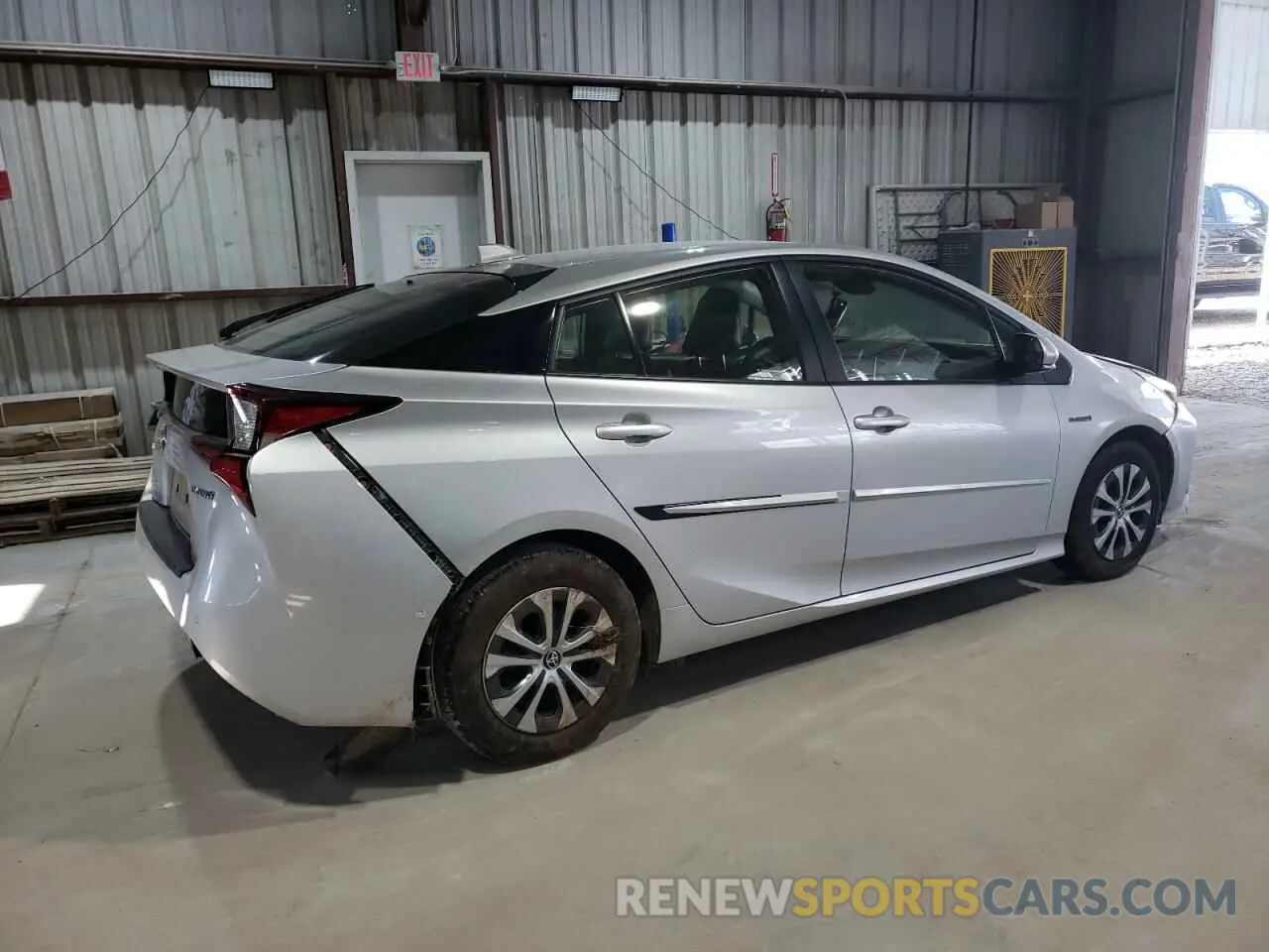 3 fotografías del automóvil dañado JTDL9MFU4N3031472 TOYOTA PRIUS 2022