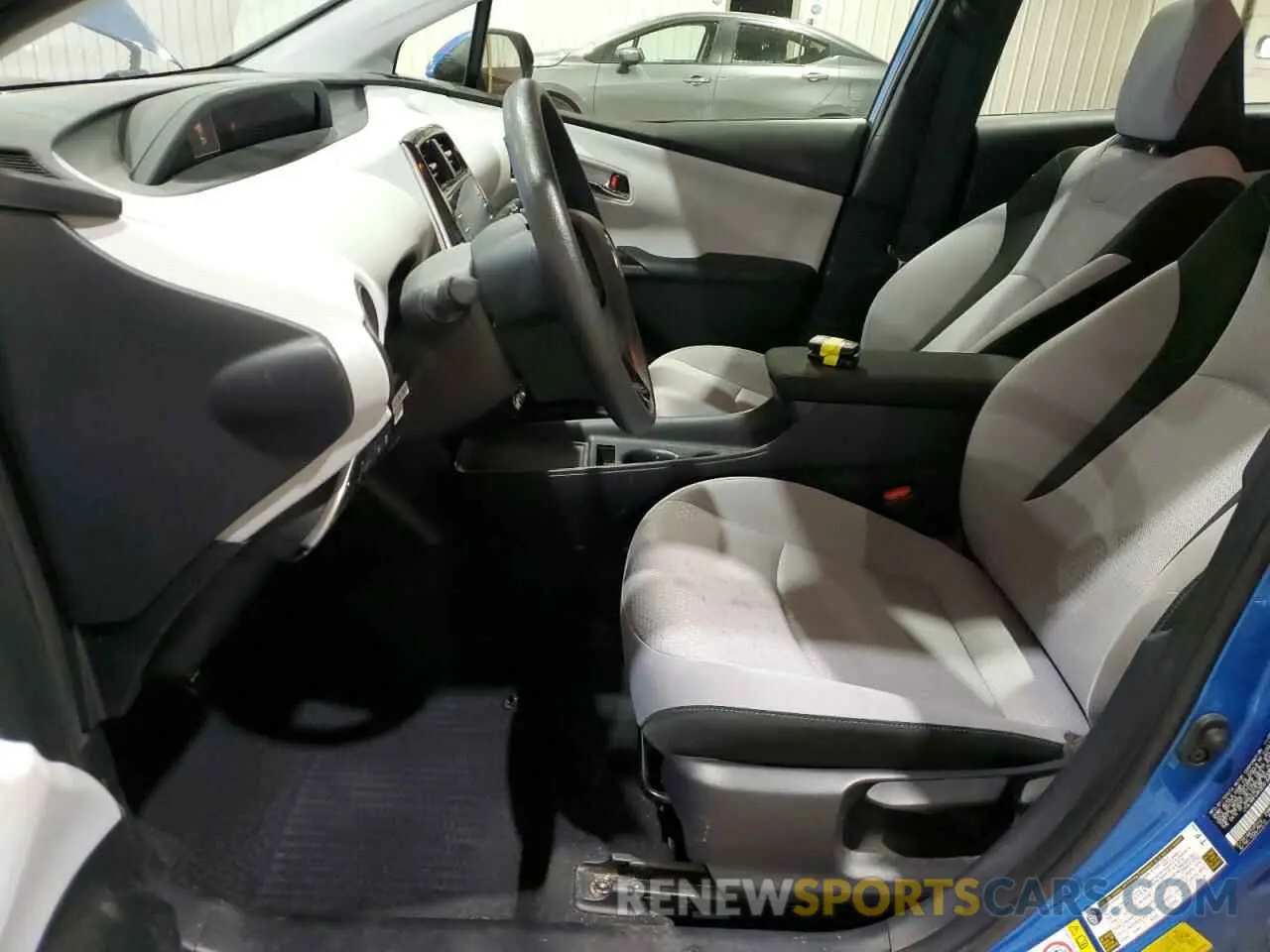 7 fotografías del automóvil dañado JTDL9MFU4N3041645 TOYOTA PRIUS 2022