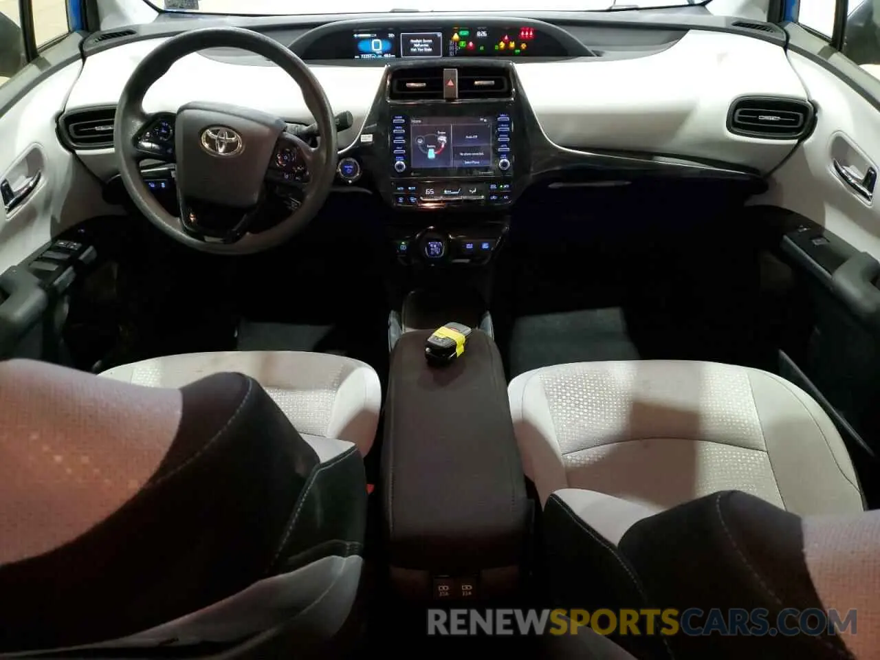 8 fotografías del automóvil dañado JTDL9MFU4N3041645 TOYOTA PRIUS 2022