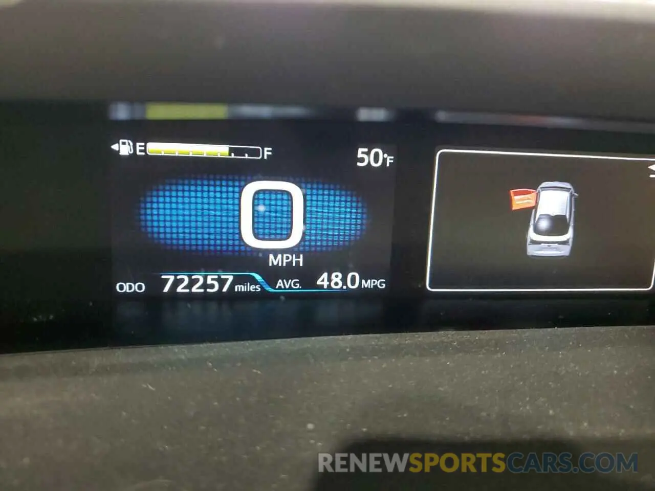 9 fotografías del automóvil dañado JTDL9MFU4N3041645 TOYOTA PRIUS 2022