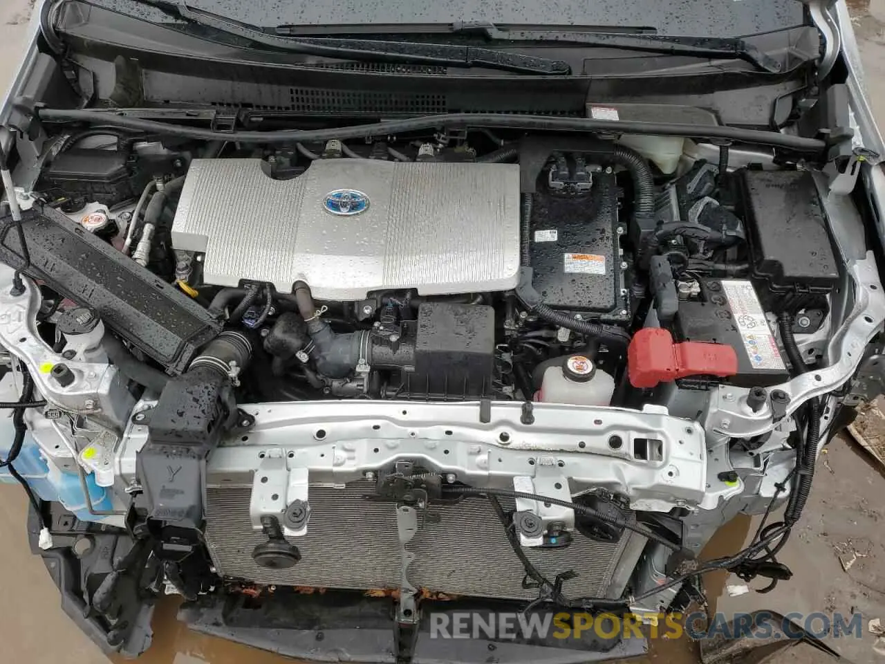11 fotografías del automóvil dañado JTDL9MFU5N3032341 TOYOTA PRIUS 2022