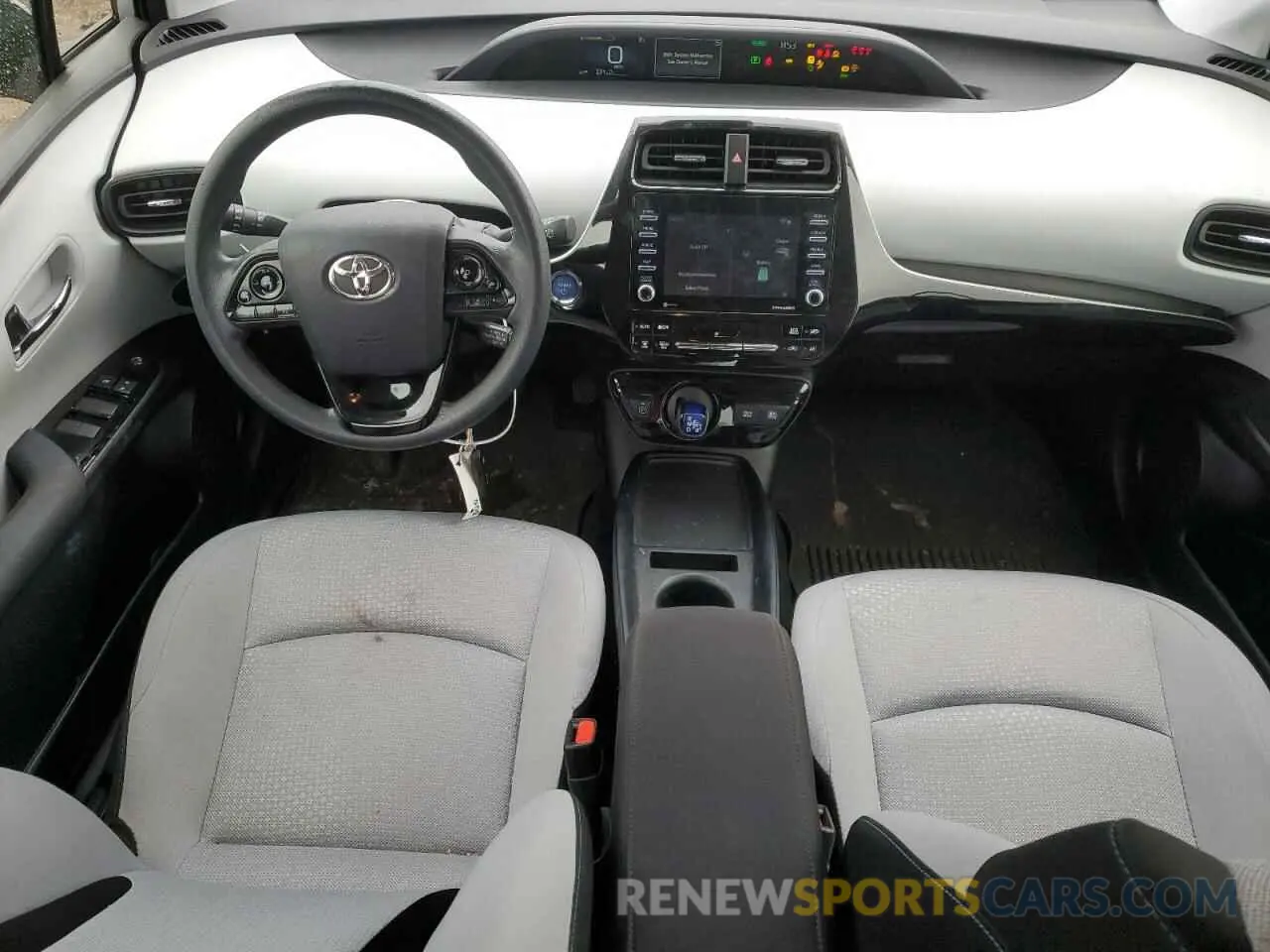 8 fotografías del automóvil dañado JTDL9MFU5N3032341 TOYOTA PRIUS 2022