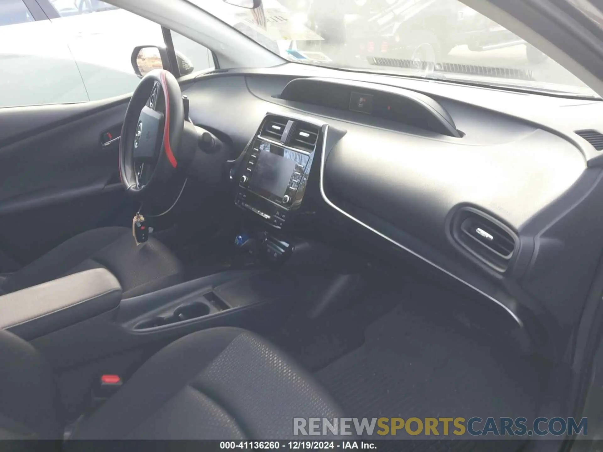 5 fotografías del automóvil dañado JTDL9MFU5N3032968 TOYOTA PRIUS 2022