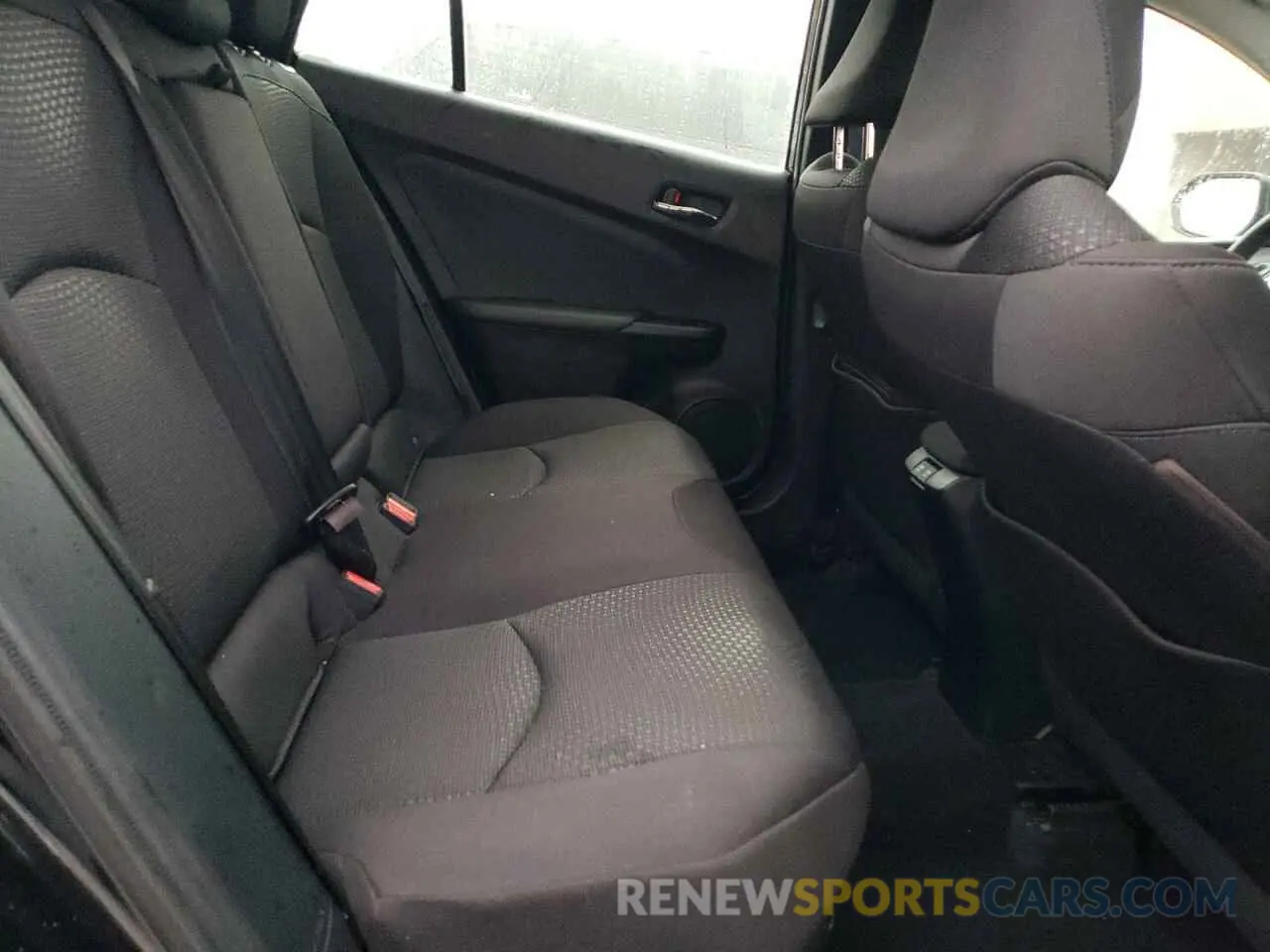 10 fotografías del automóvil dañado JTDL9MFU5N3035126 TOYOTA PRIUS 2022
