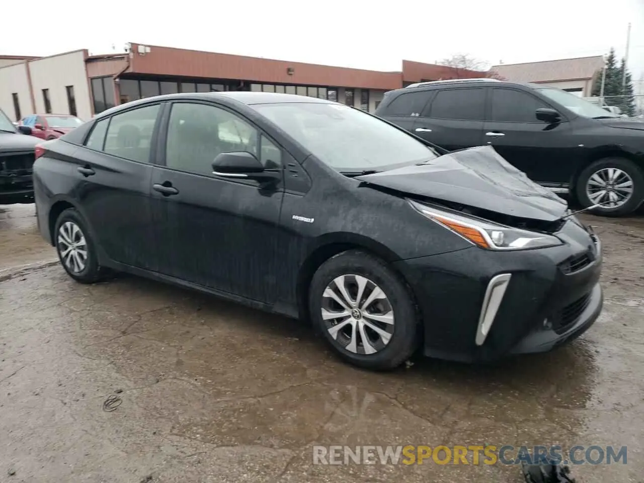 4 fotografías del automóvil dañado JTDL9MFU5N3035126 TOYOTA PRIUS 2022