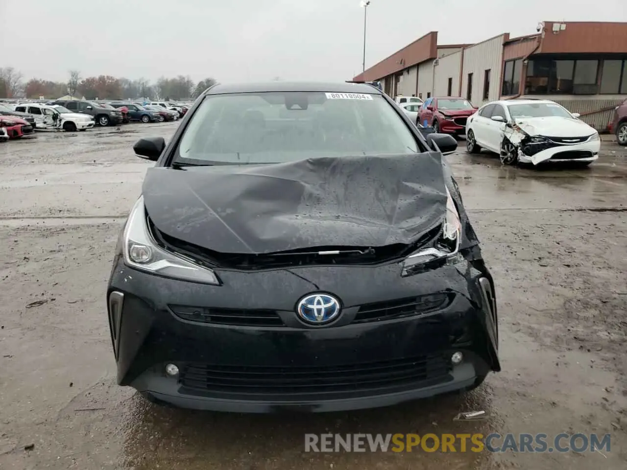 5 fotografías del automóvil dañado JTDL9MFU5N3035126 TOYOTA PRIUS 2022