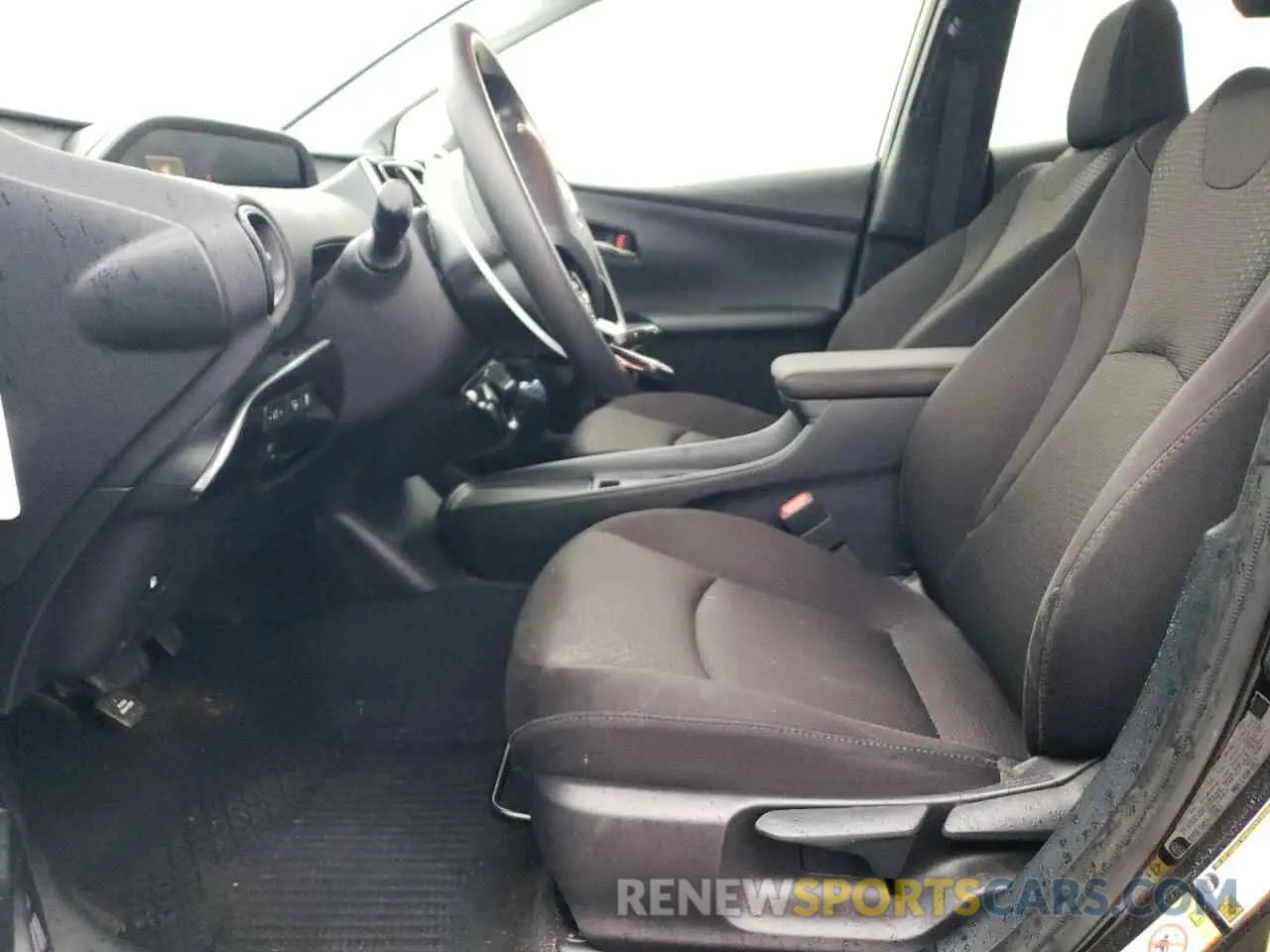 7 fotografías del automóvil dañado JTDL9MFU5N3035126 TOYOTA PRIUS 2022