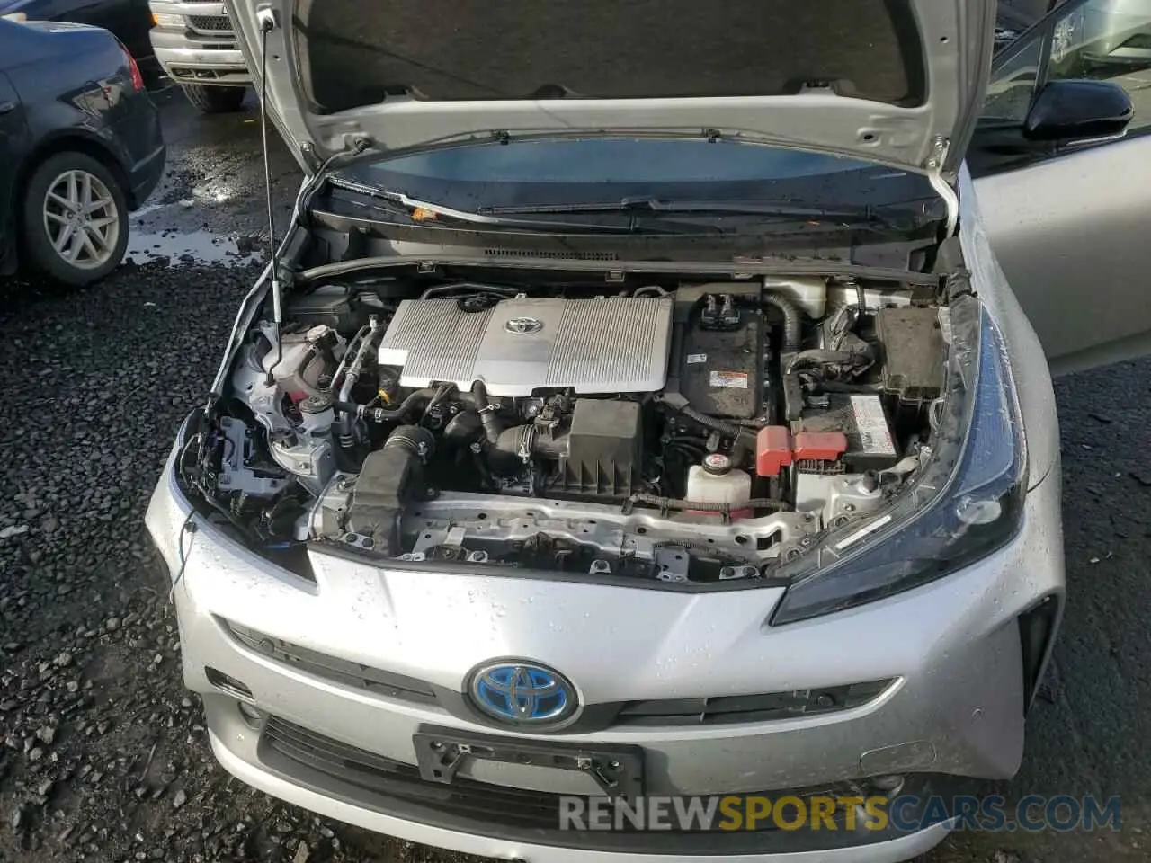 11 fotografías del automóvil dañado JTDL9MFU5N3035935 TOYOTA PRIUS 2022