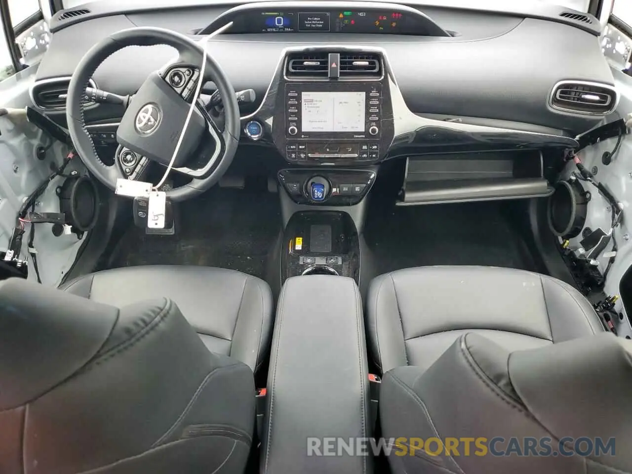 8 fotografías del automóvil dañado JTDL9MFU6N3035541 TOYOTA PRIUS 2022