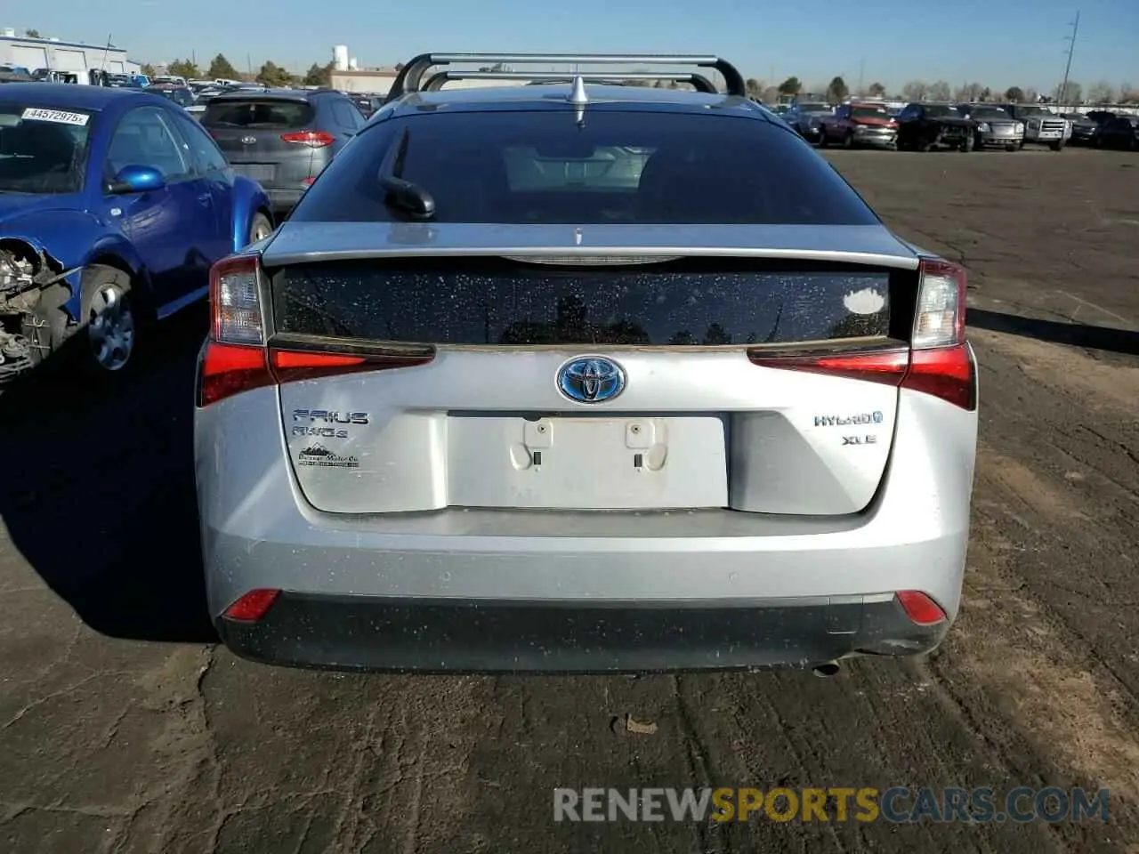 6 fotografías del automóvil dañado JTDL9MFU6N3037483 TOYOTA PRIUS 2022