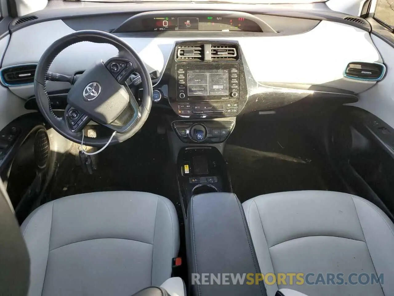 8 fotografías del automóvil dañado JTDL9MFU6N3037483 TOYOTA PRIUS 2022