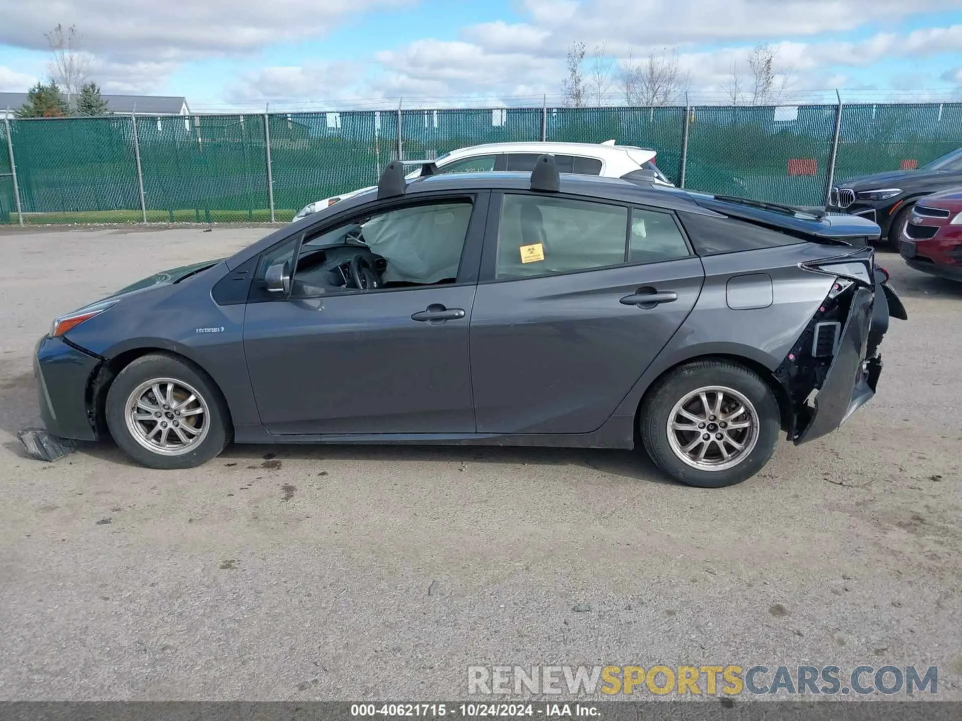 14 fotografías del automóvil dañado JTDL9MFU8N3040157 TOYOTA PRIUS 2022