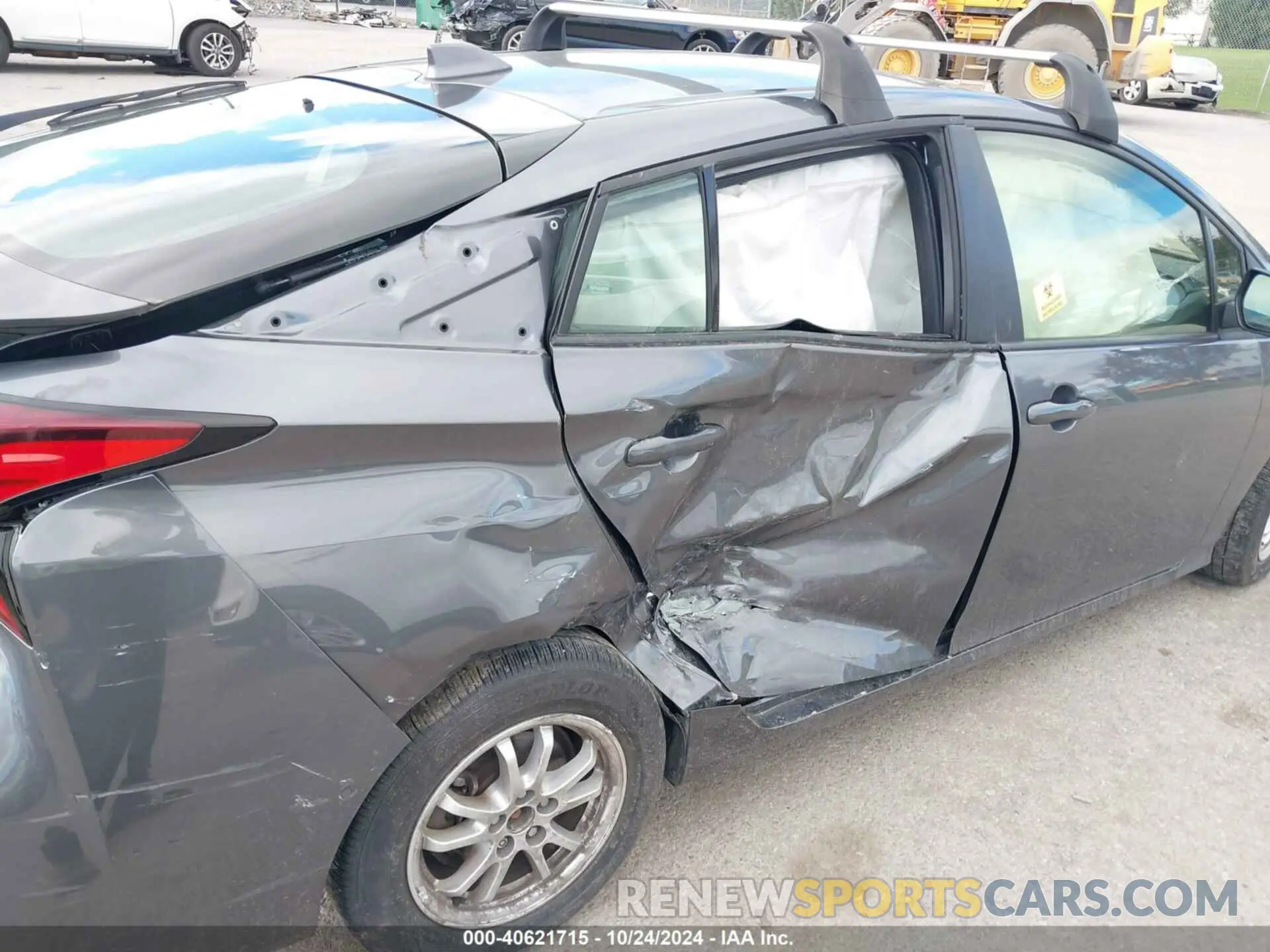 6 fotografías del automóvil dañado JTDL9MFU8N3040157 TOYOTA PRIUS 2022