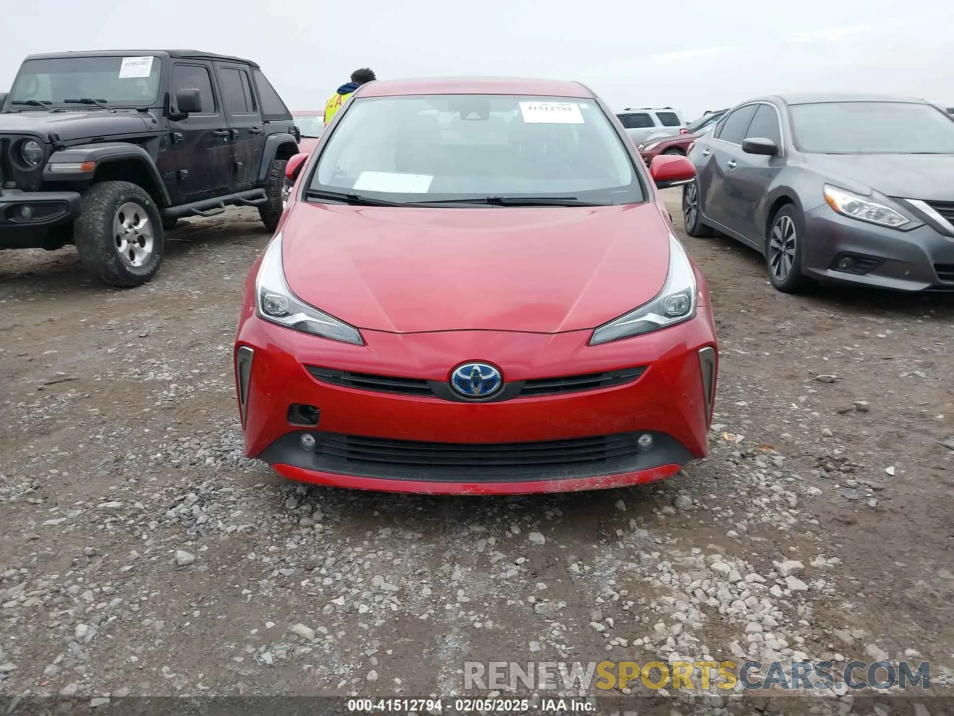 12 fotografías del automóvil dañado JTDL9MFU9N3035002 TOYOTA PRIUS 2022