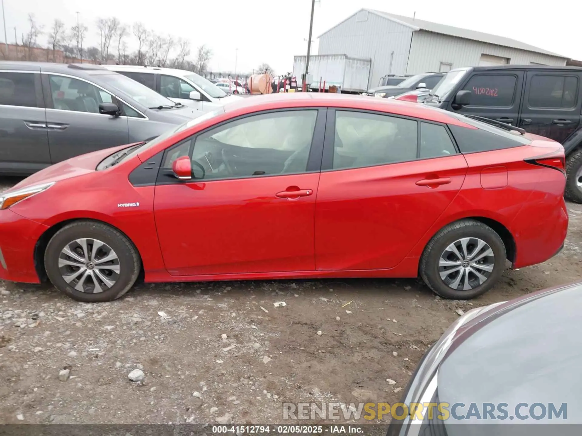 14 fotografías del automóvil dañado JTDL9MFU9N3035002 TOYOTA PRIUS 2022