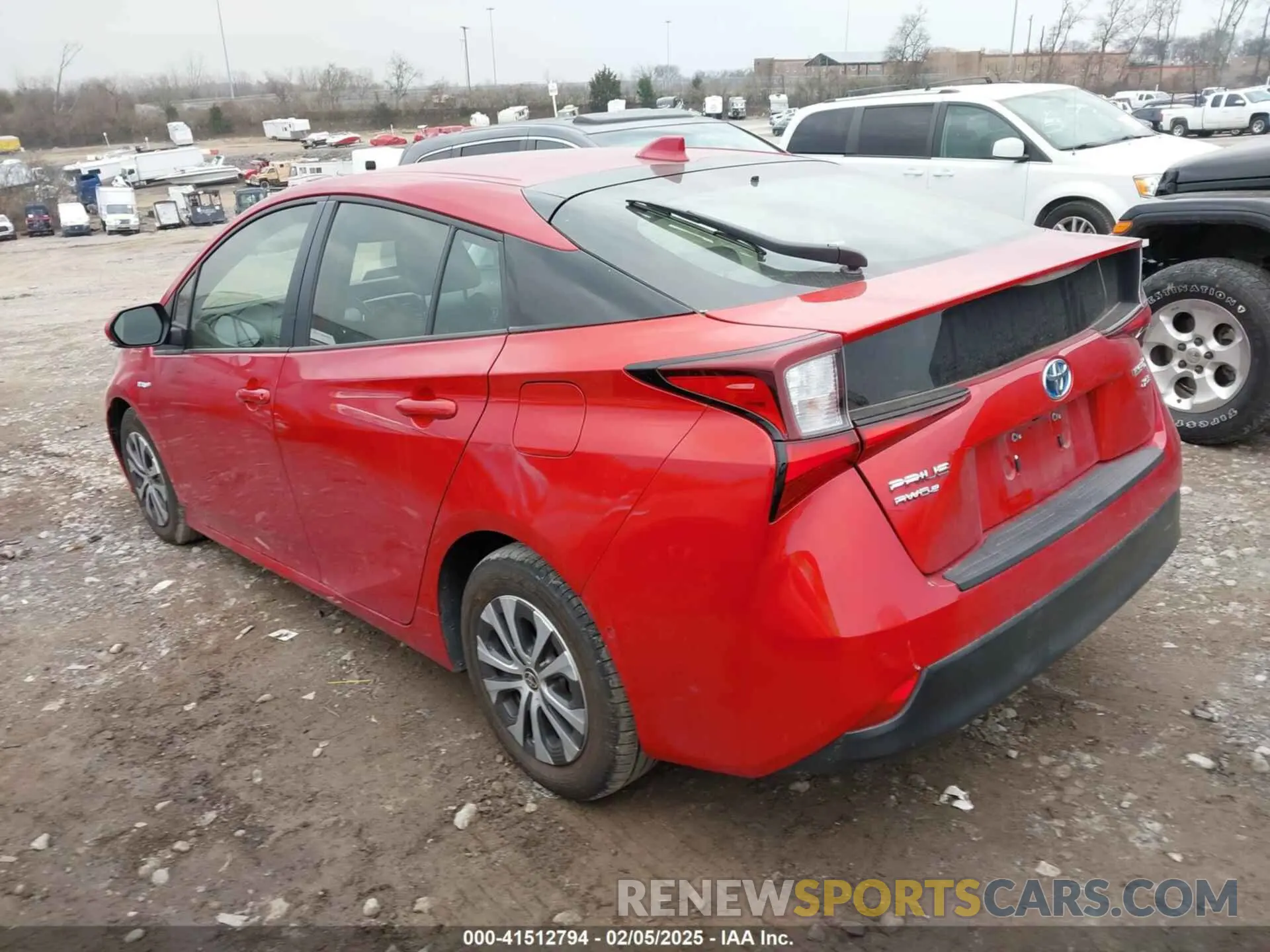 3 fotografías del automóvil dañado JTDL9MFU9N3035002 TOYOTA PRIUS 2022