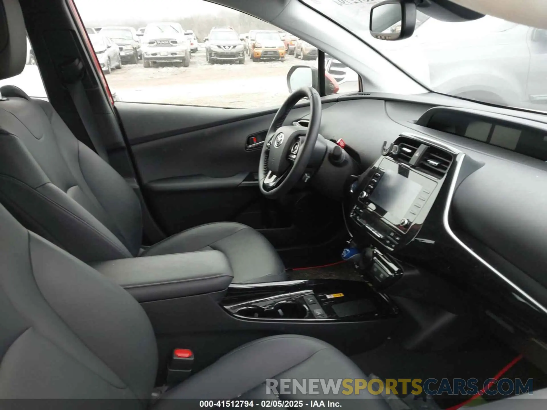 5 fotografías del automóvil dañado JTDL9MFU9N3035002 TOYOTA PRIUS 2022